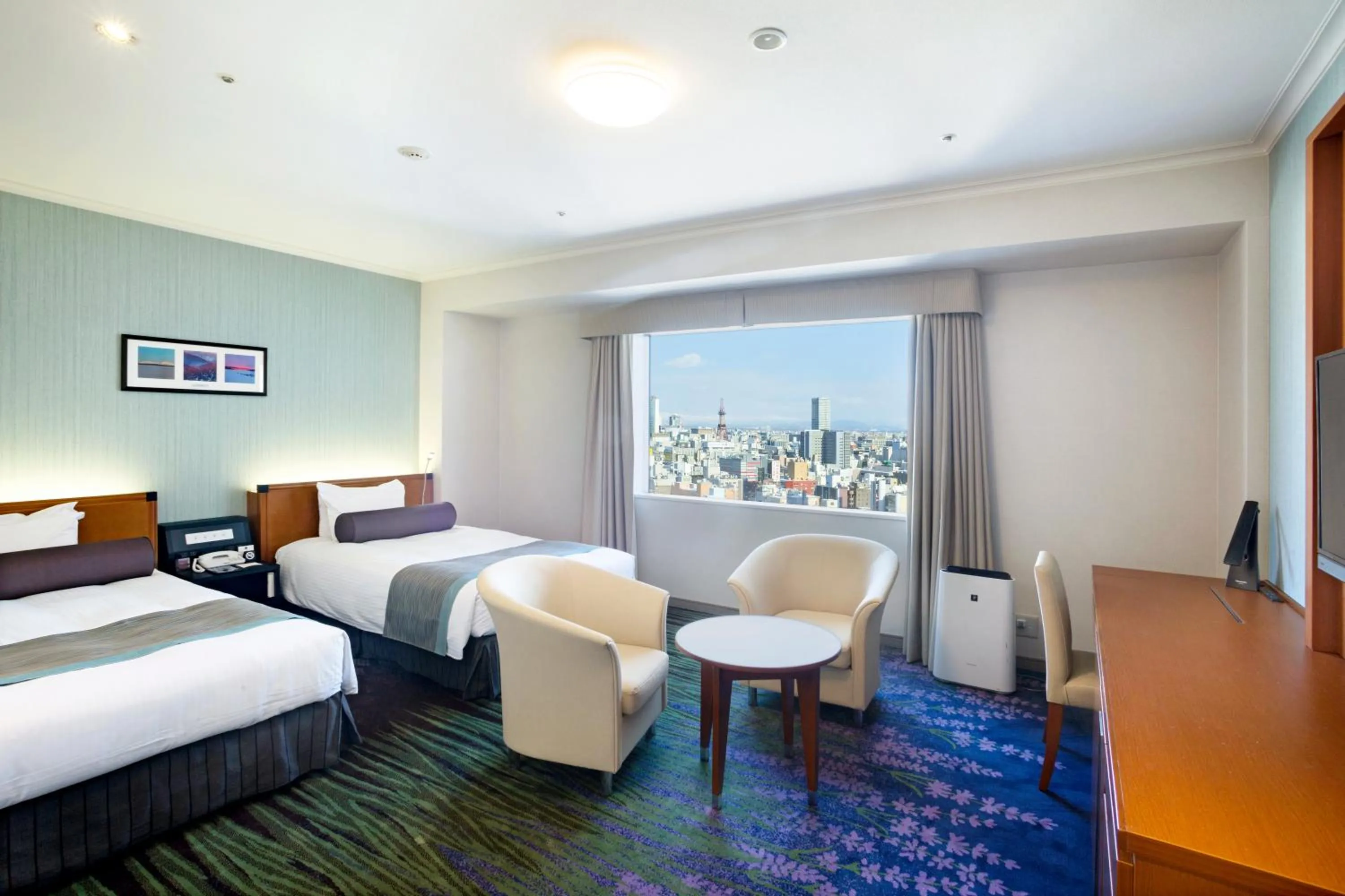 Photo of the whole room, Bed in Sapporo Excel Hotel Tokyu