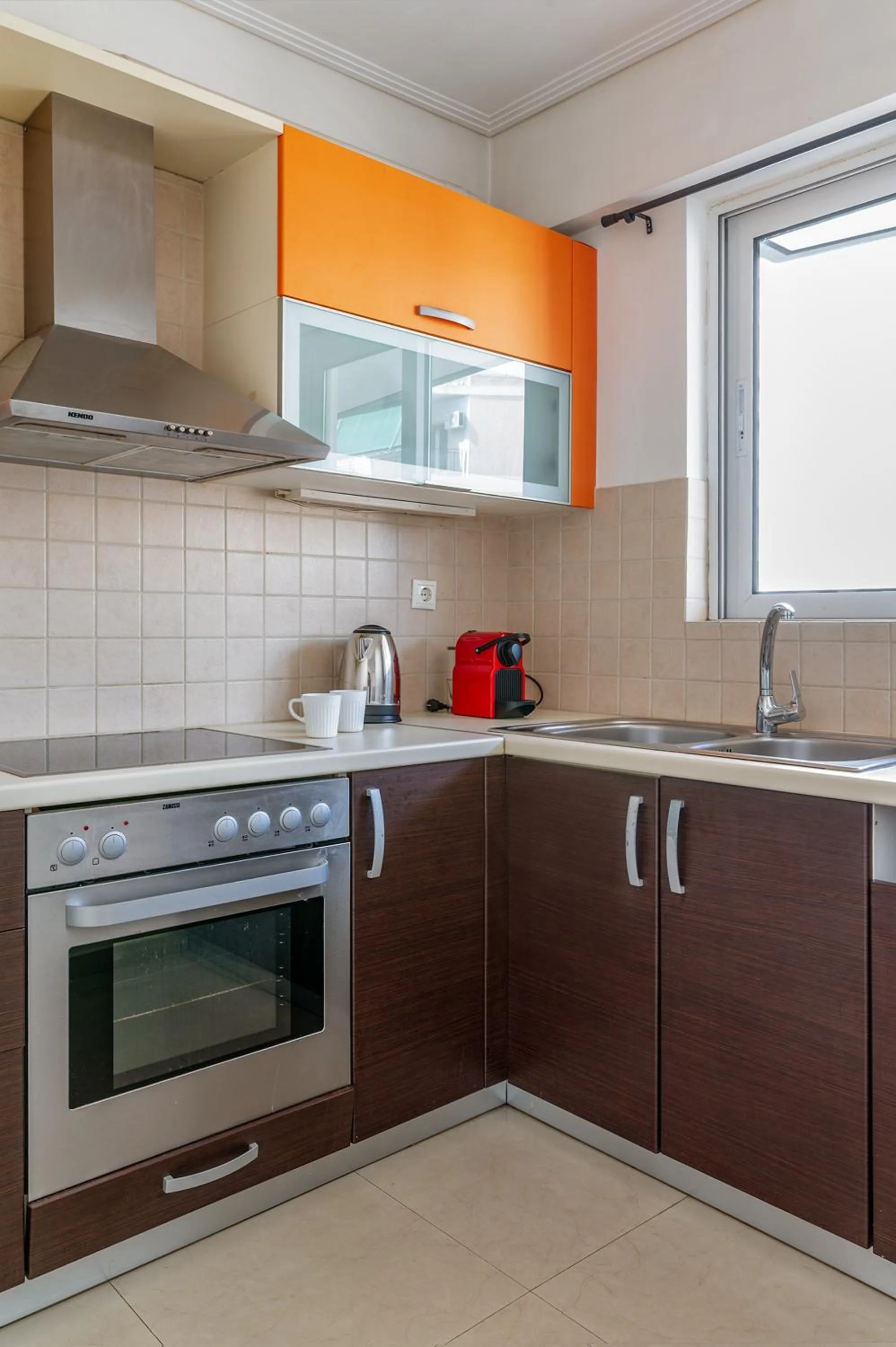Kitchen or kitchenette in Elvita Apartments 2