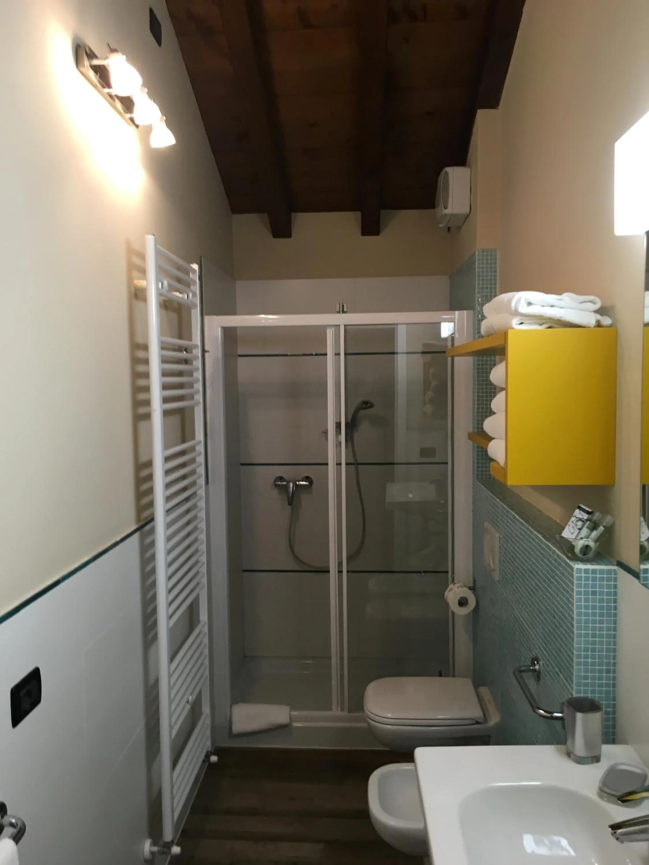 Shower in Corte San Luca Apartments
