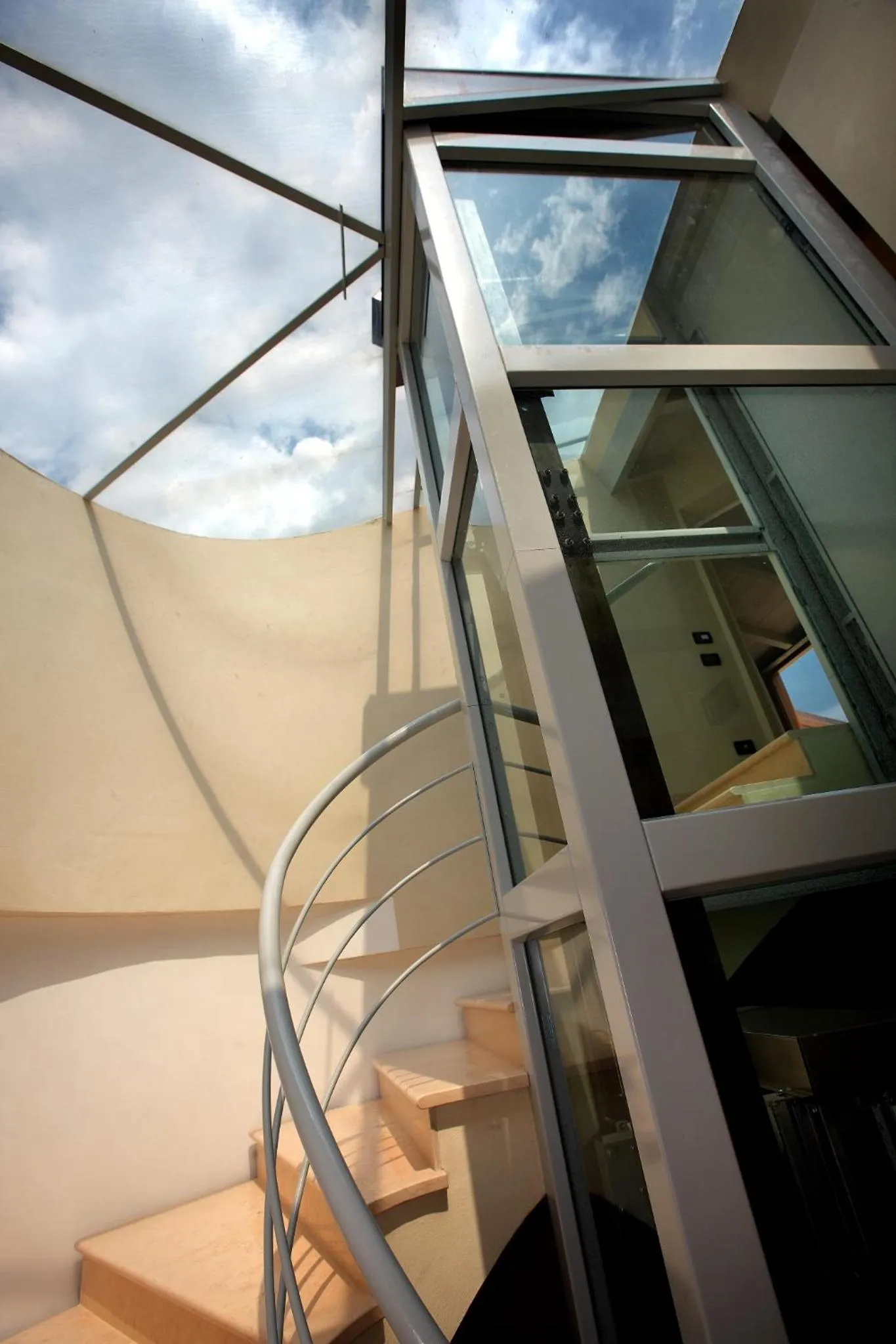 elevator in Corte San Luca Apartments