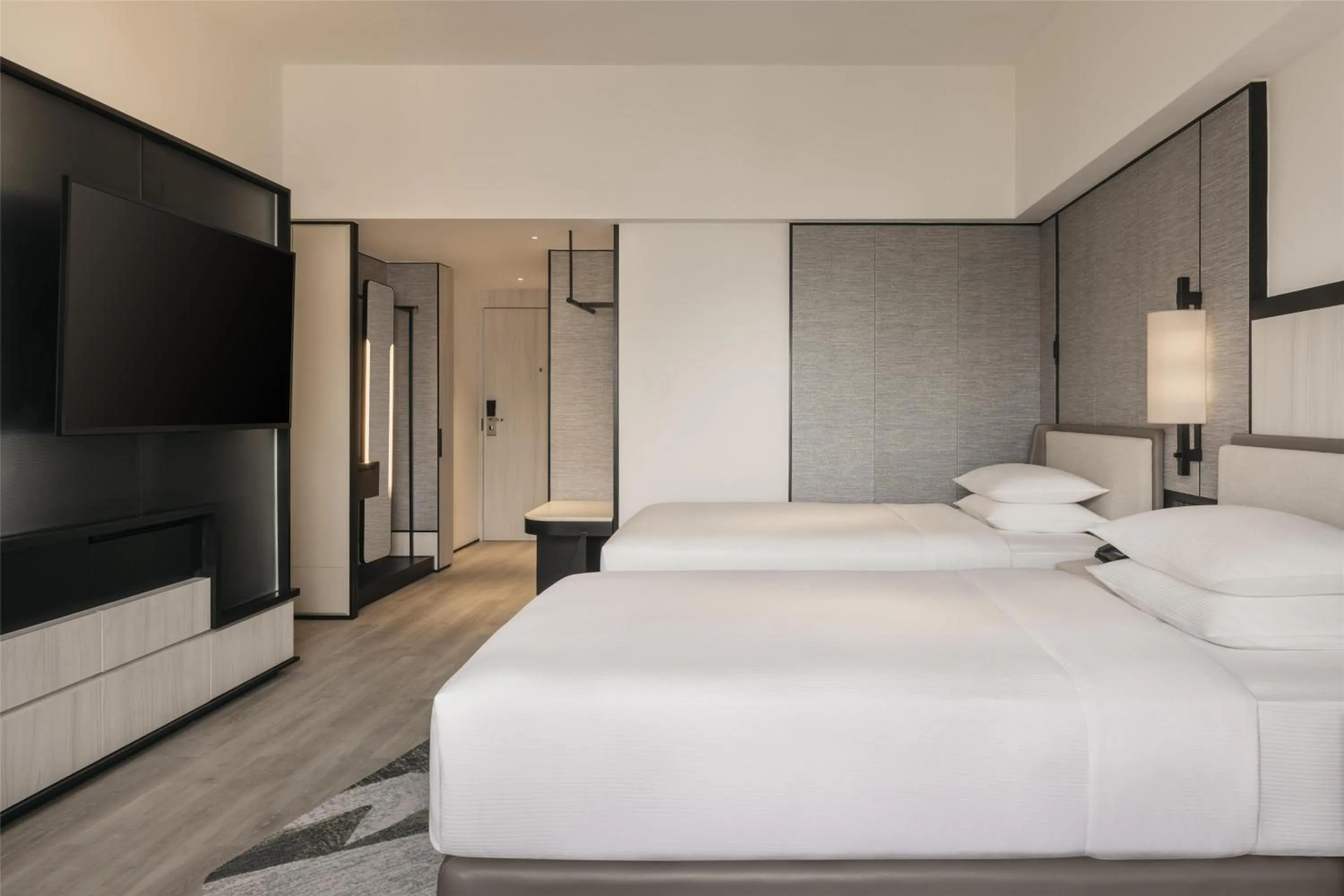 Bed in Hilton Singapore Orchard