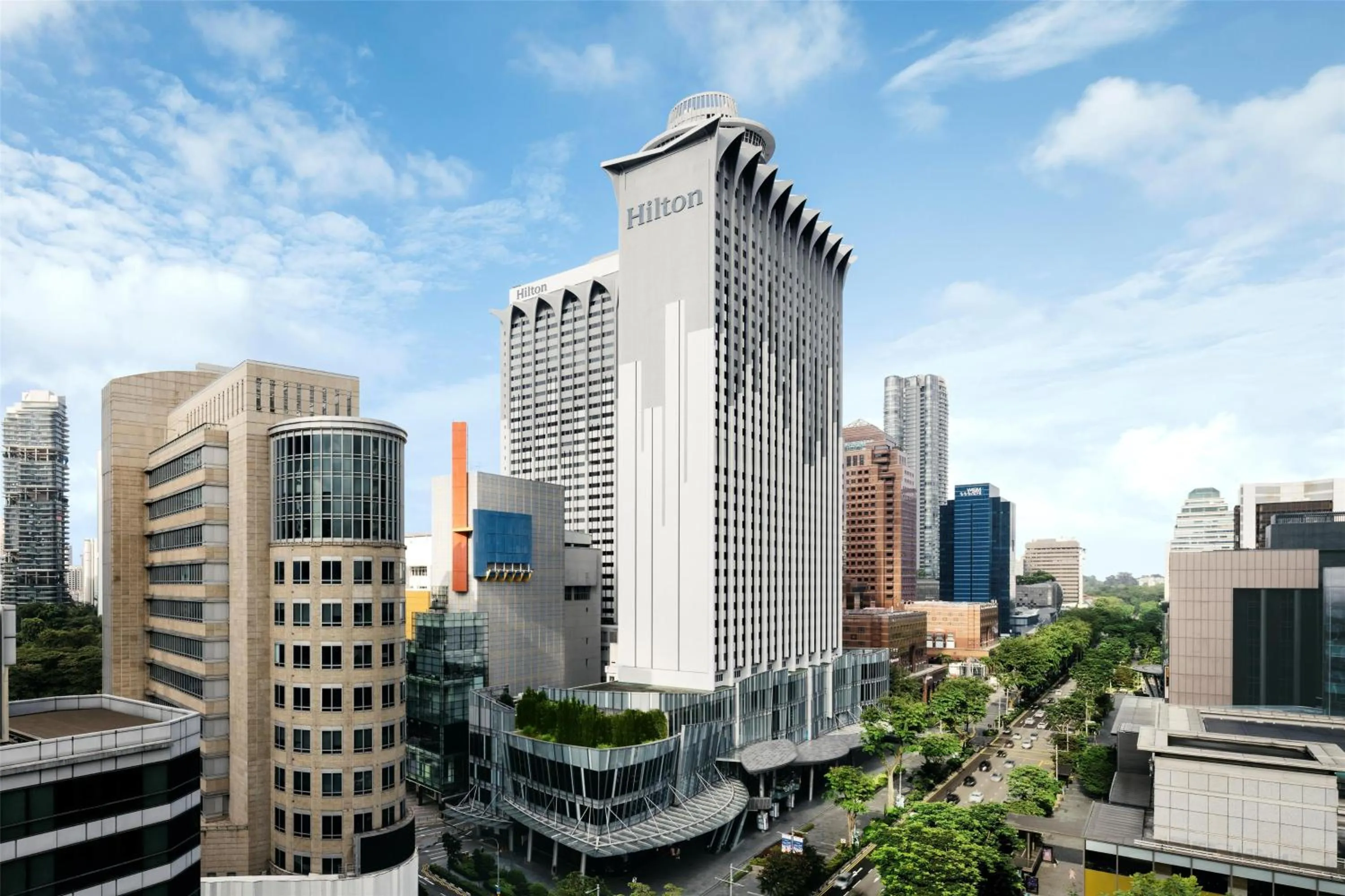 Property building in Hilton Singapore Orchard