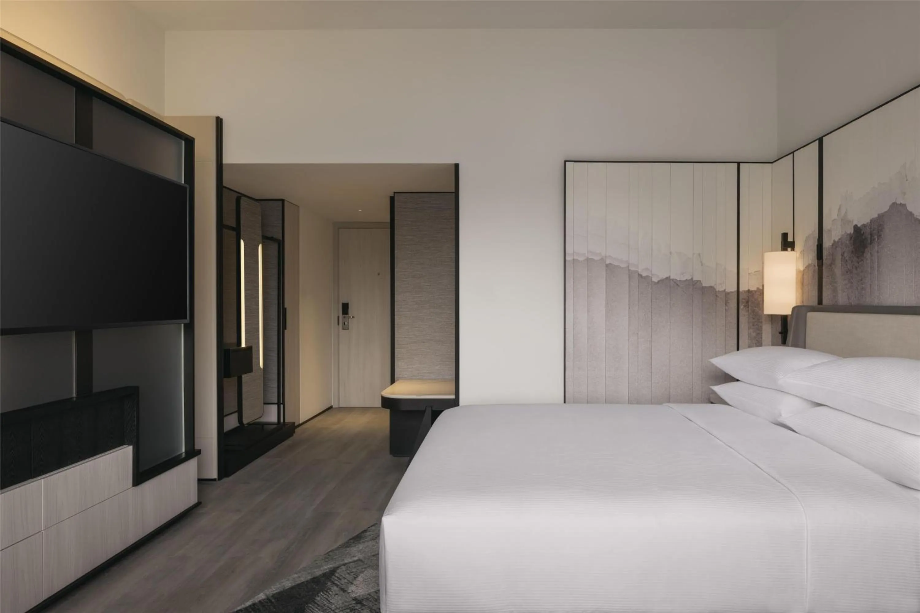 Bedroom, Bed in Hilton Singapore Orchard