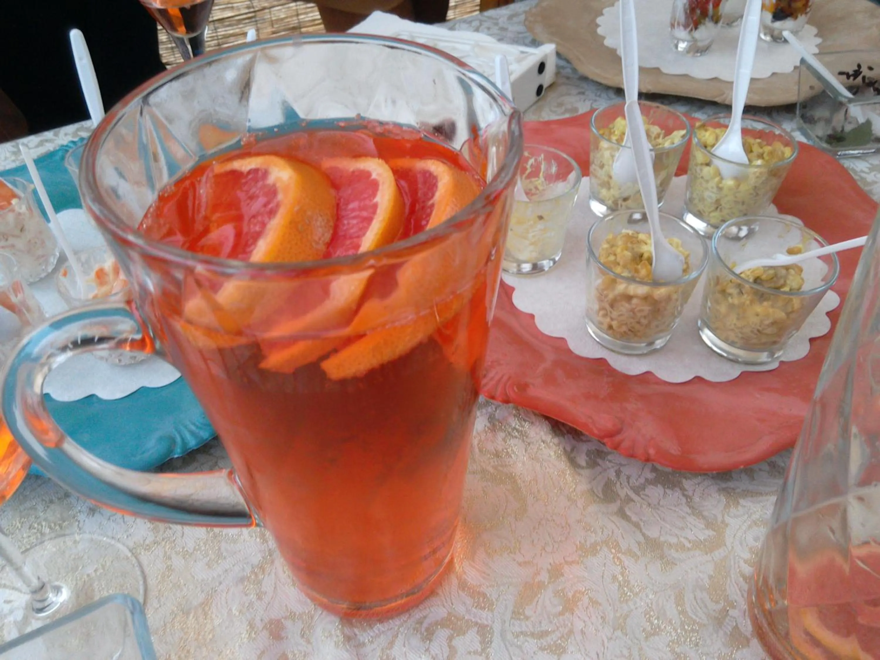 Food in B&B Luxury Villa Olimpia Home Restaurant