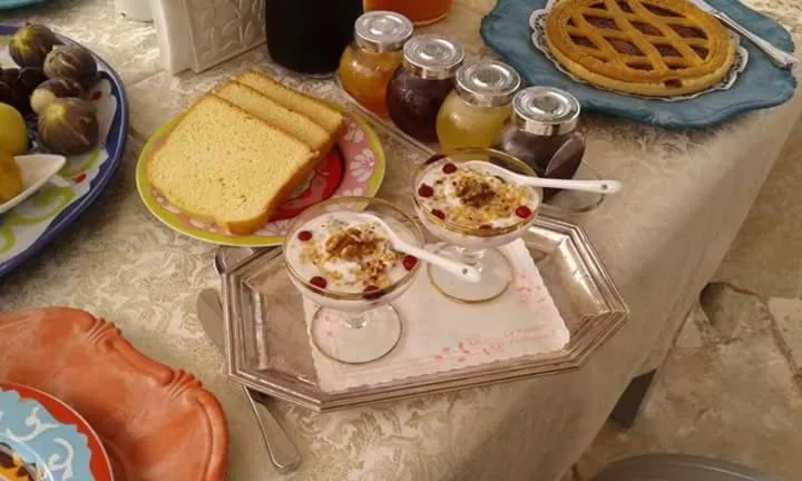 Breakfast in B&B Luxury Villa Olimpia Home Restaurant