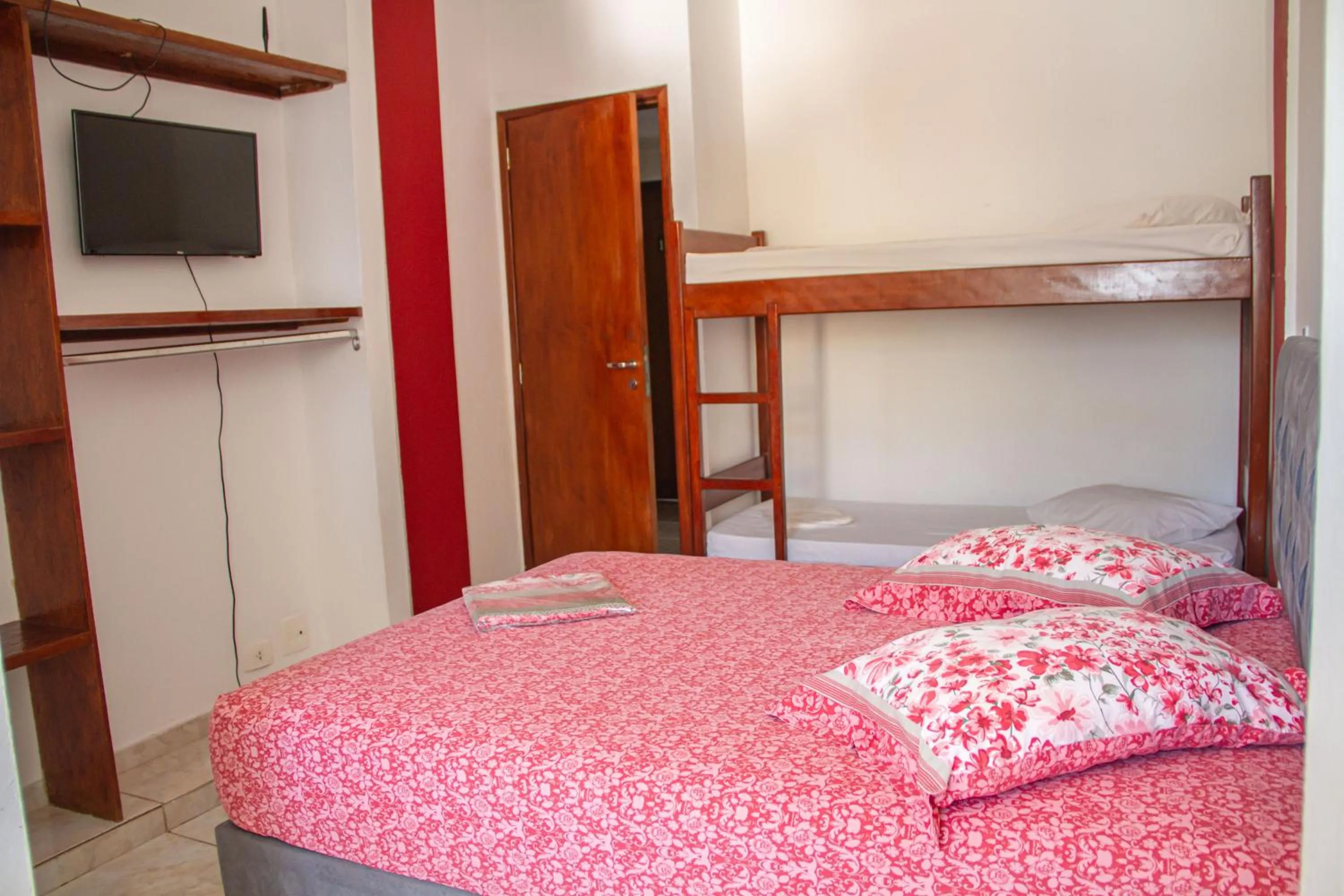 Bed in Pousada Estrela Dourada