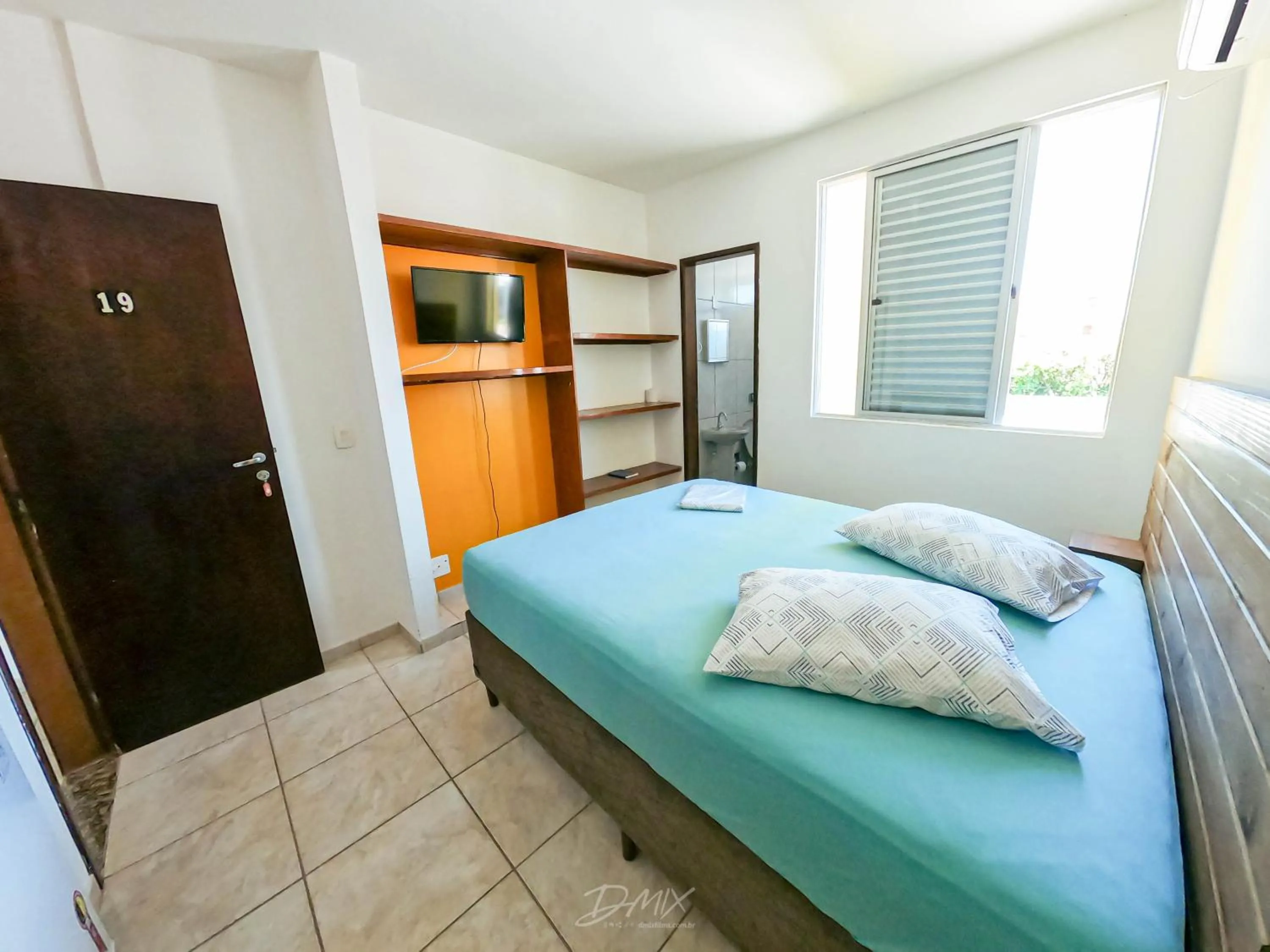 Bed in Pousada Estrela Dourada