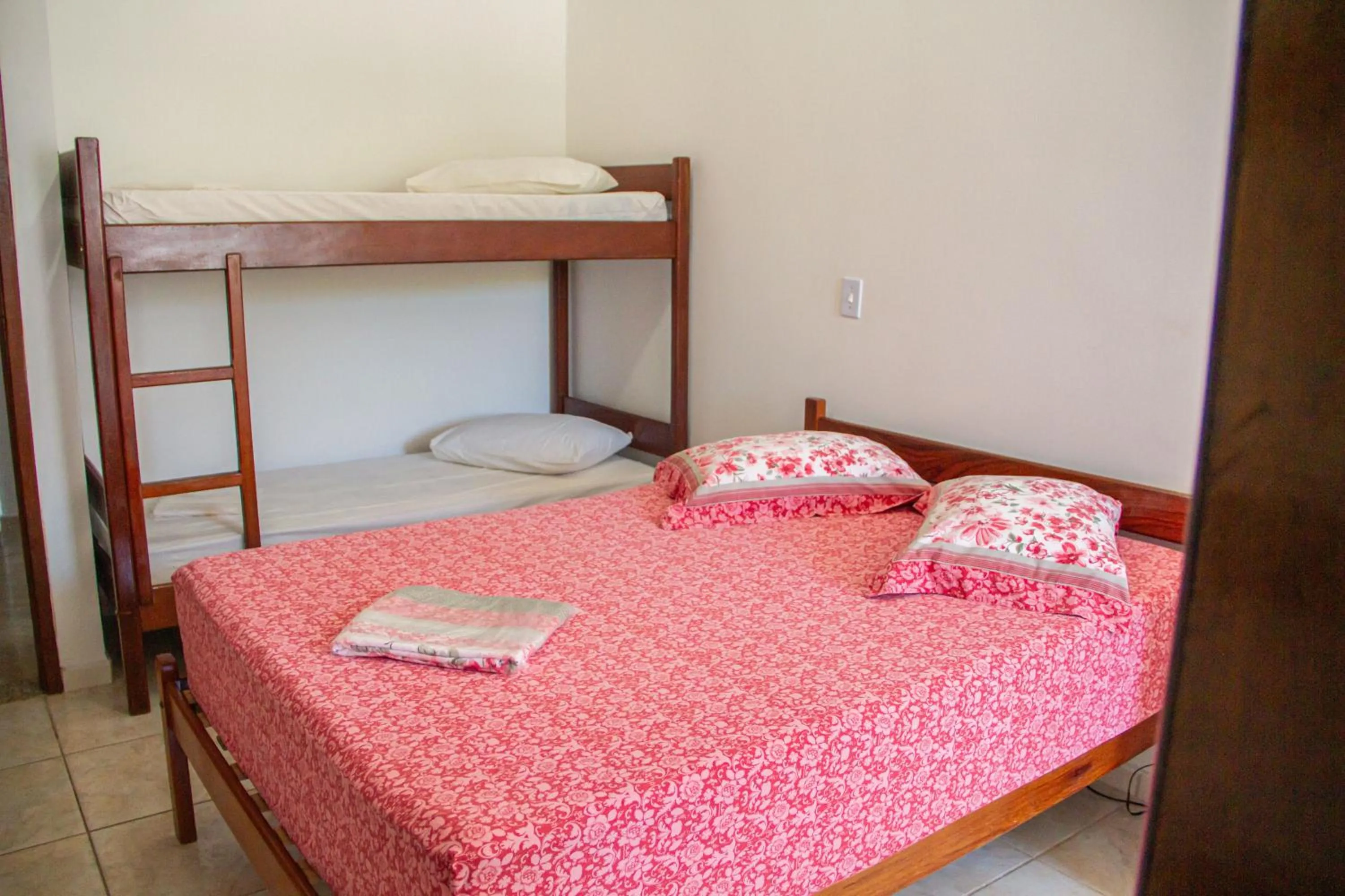 Bed in Pousada Estrela Dourada