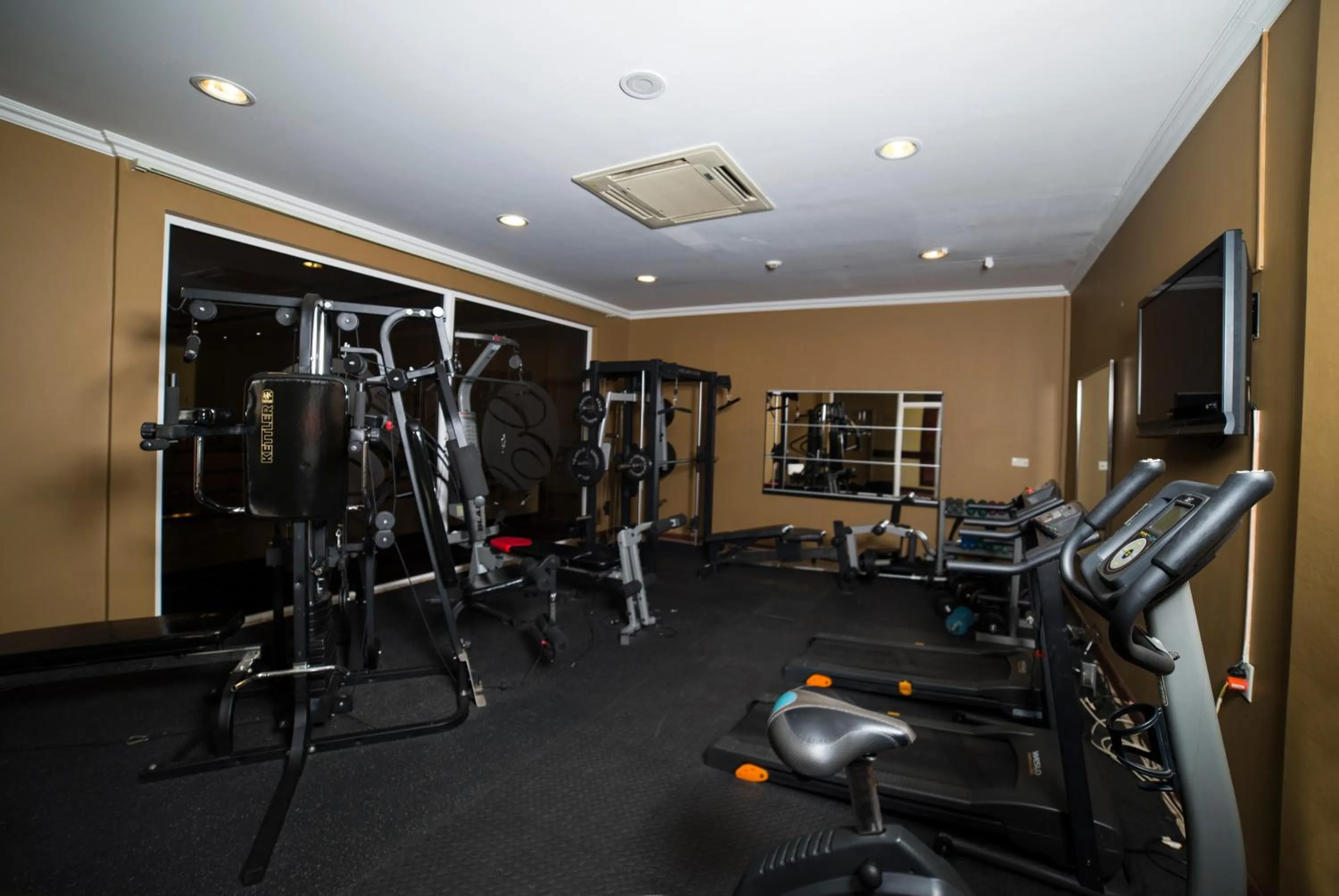 Fitness centre/facilities in Hotel Elegance NV