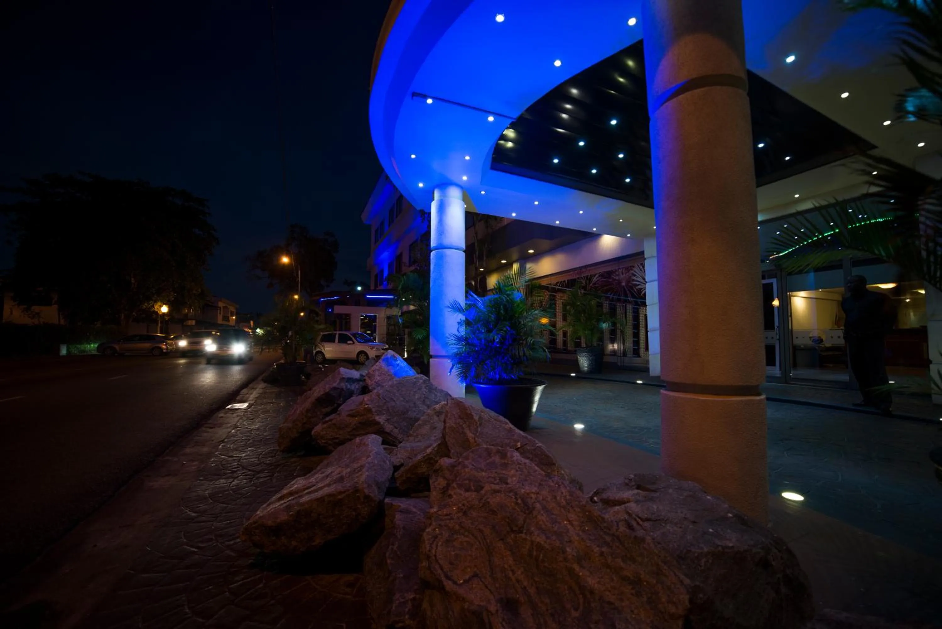 Facade/entrance in Hotel Elegance NV