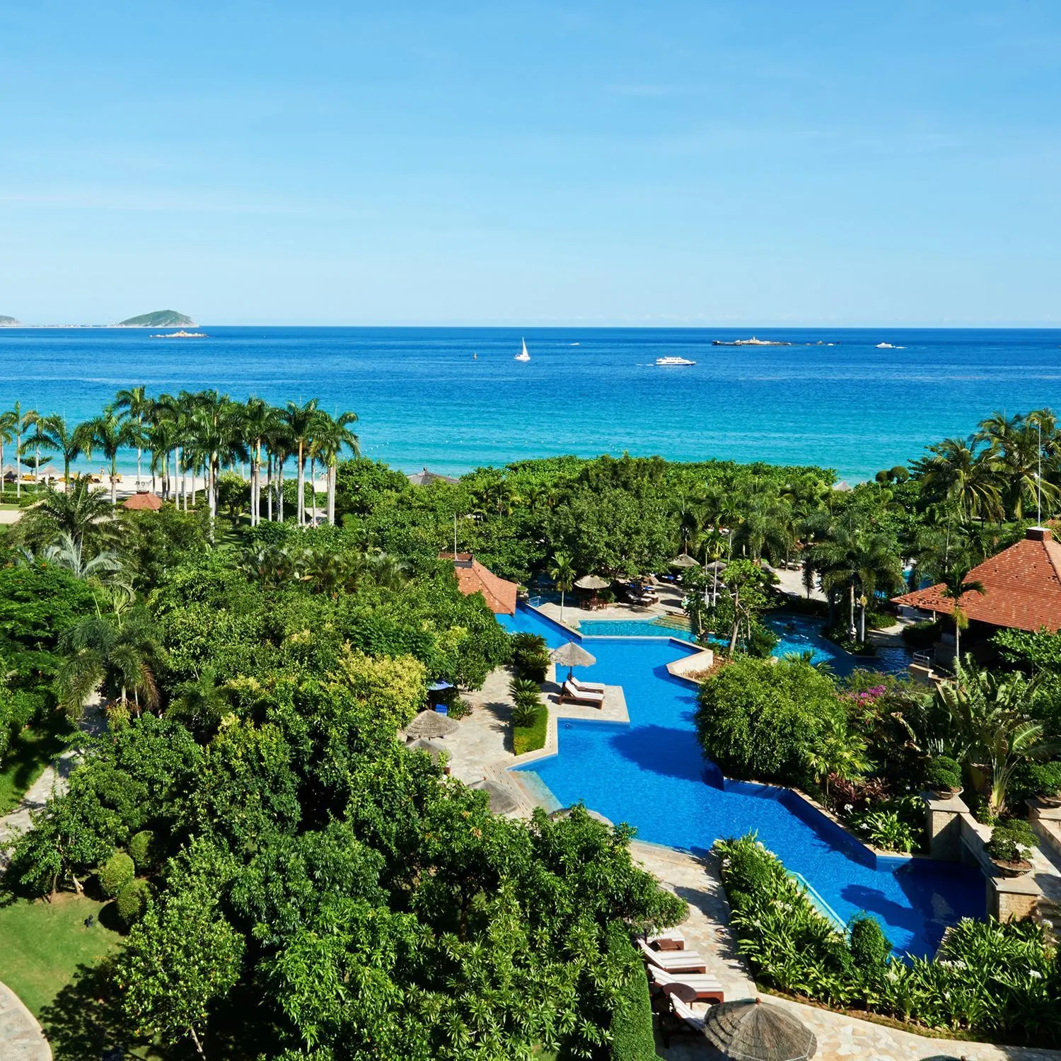 Property building in Sanya Marriott Yalong Bay Resort & Spa