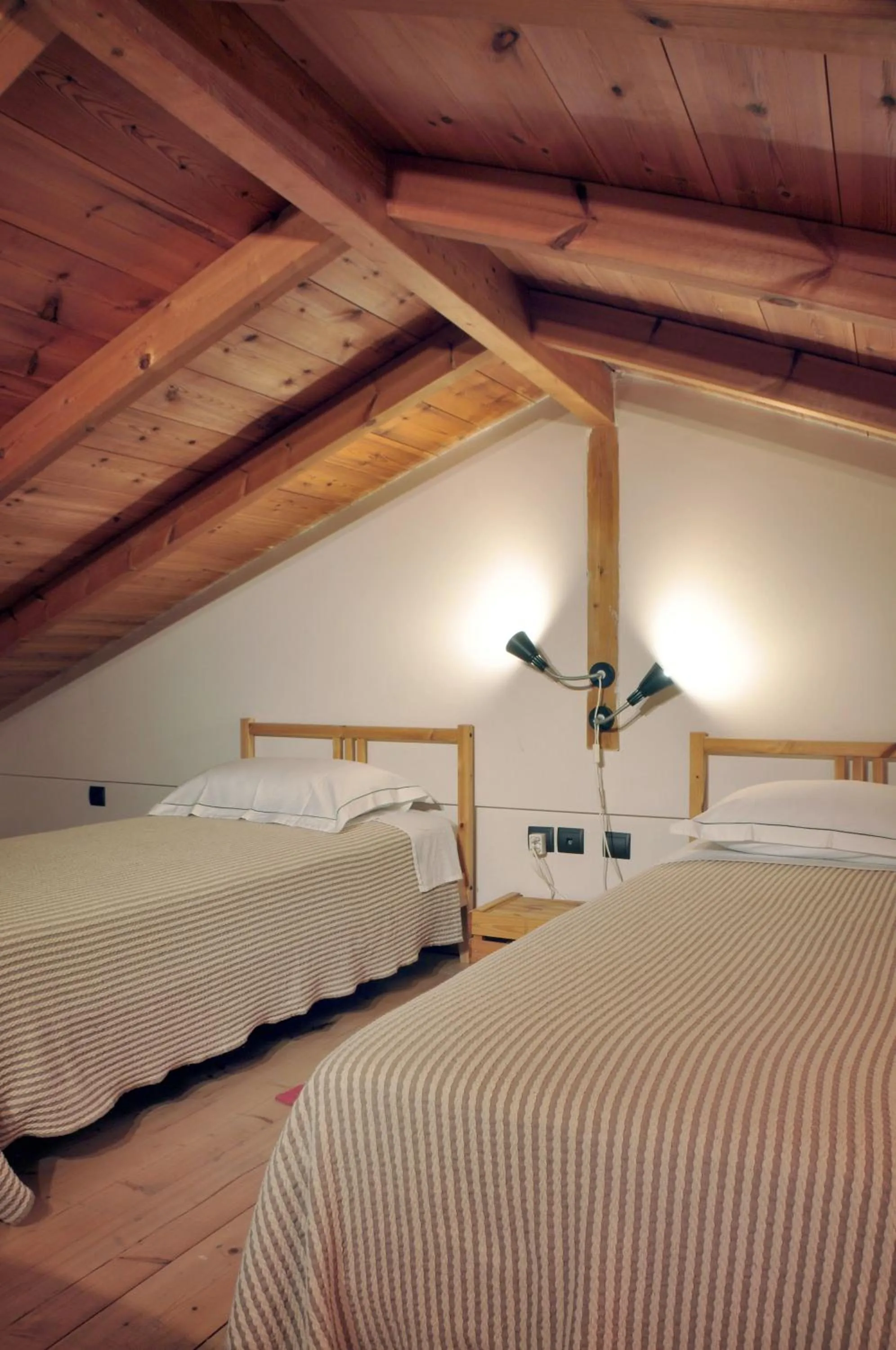 Bed in Limni Stone Apartments