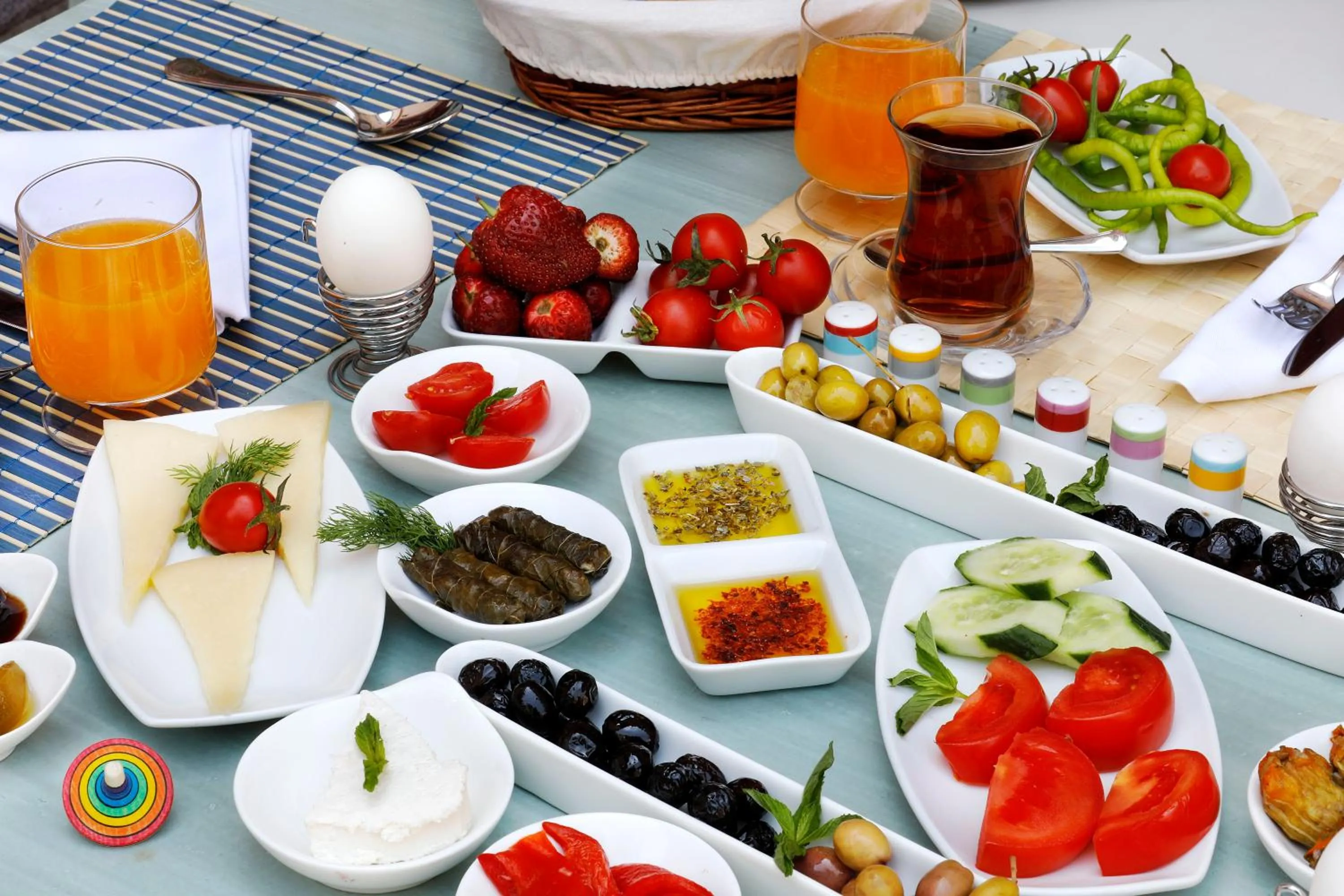 Food and drinks in YundAntik Cunda Konaklari