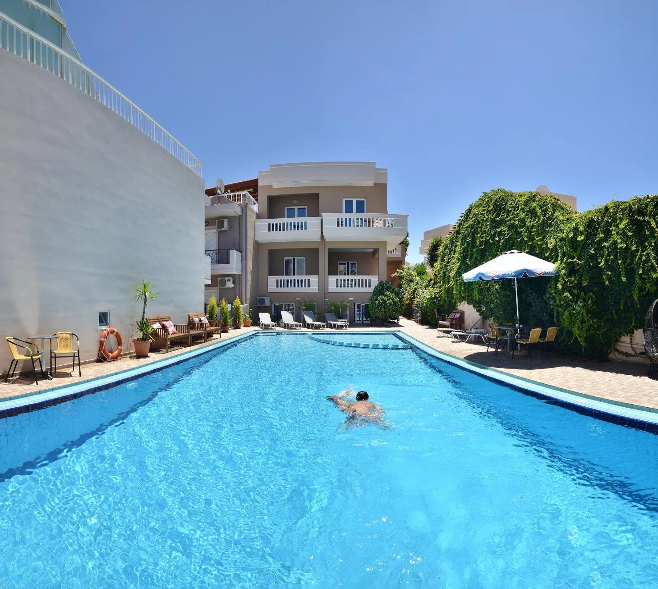 Property building in Akatos Hotel