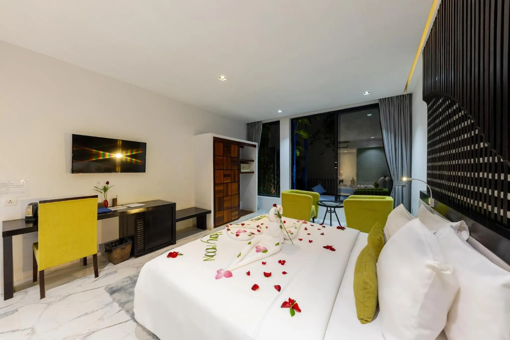 Bed in King Rock Residence