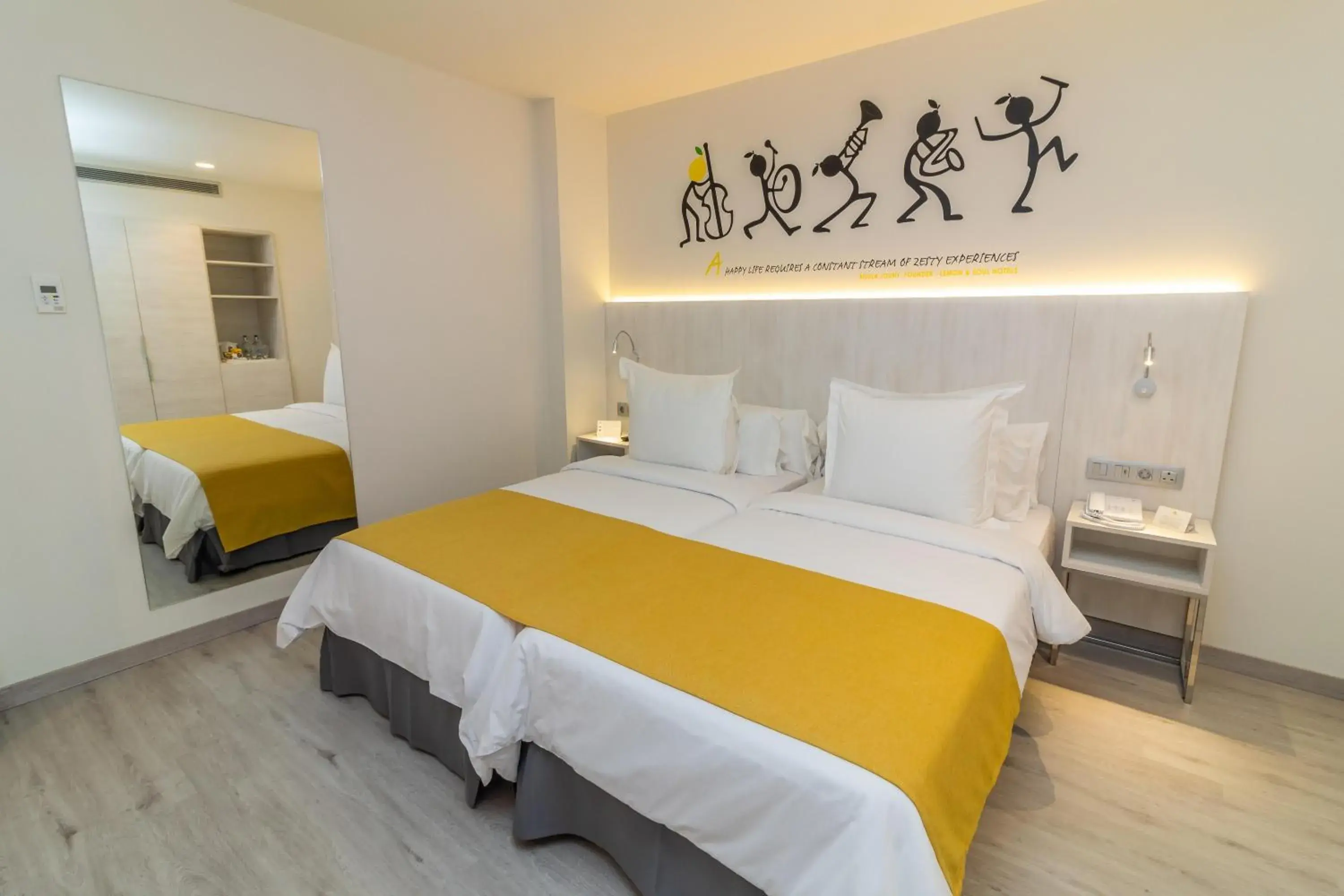 Standard Double Room in Lemon & Soul Las Palmas Standard Double Room in Lemon & Soul Las Palmas