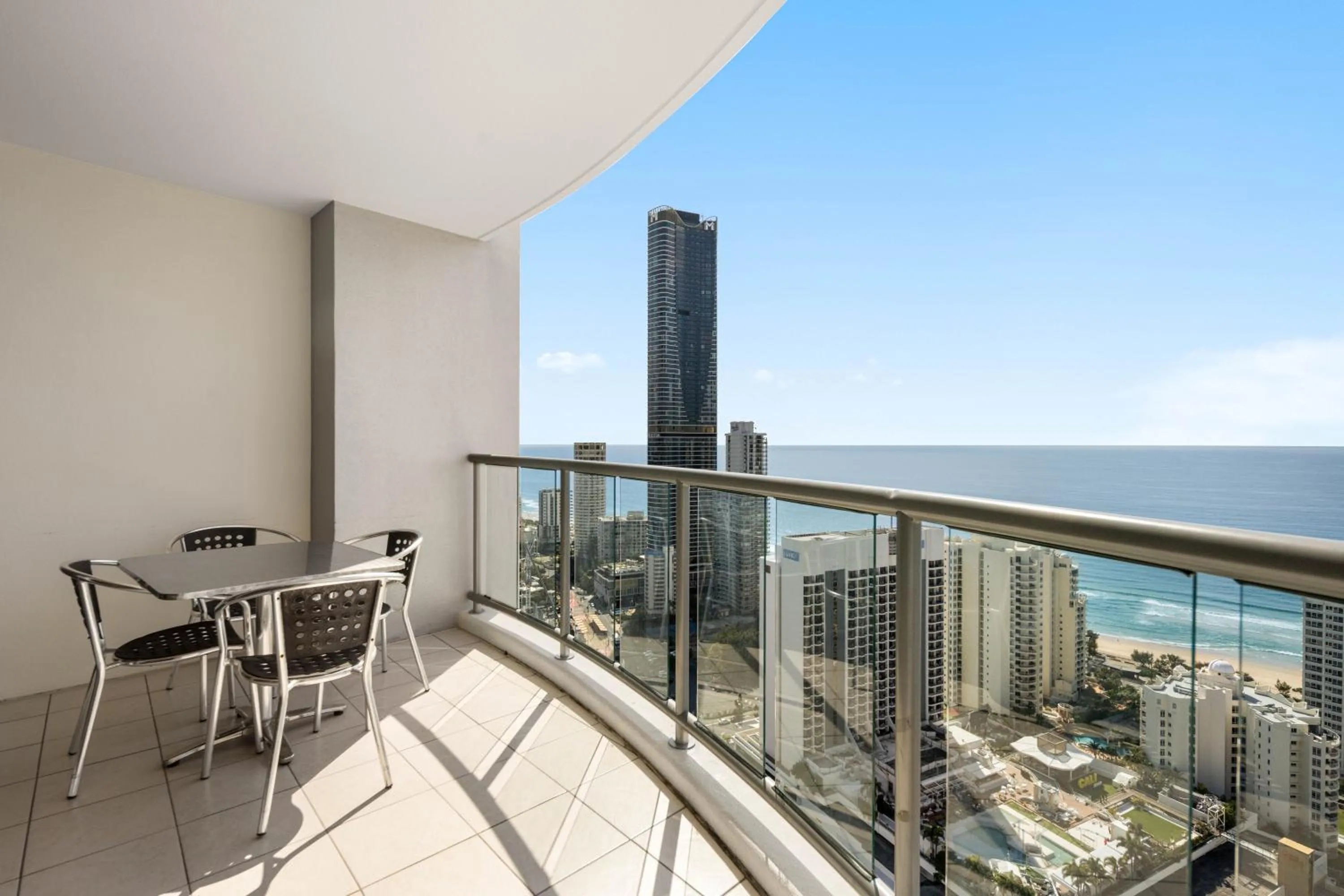 Balcony/Terrace in Chevron Renaissance - Private Apartments - Hosted by Coastal Letting Co.