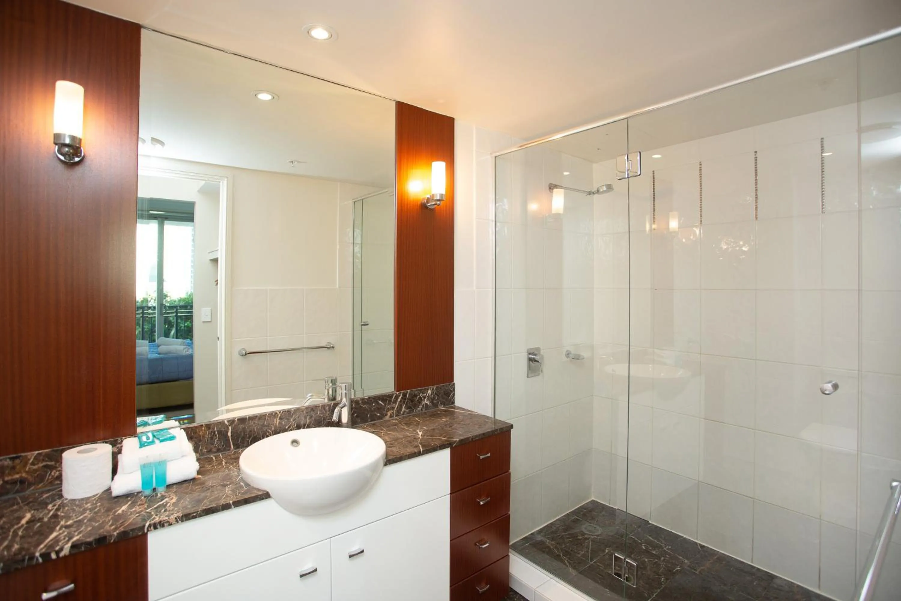 Shower in Chevron Renaissance - Private Apartments - Hosted by Coastal Letting Co.