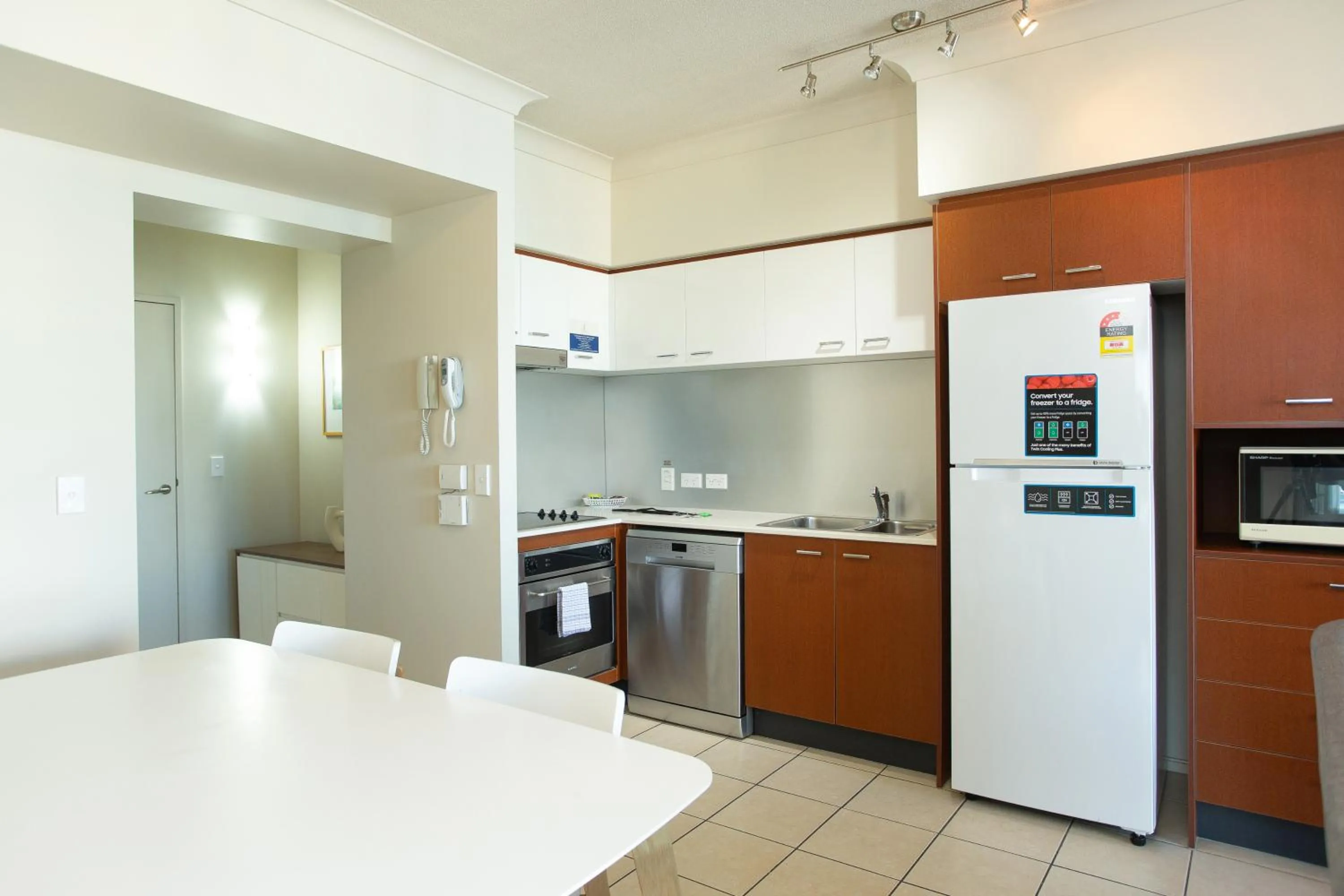 Kitchen or kitchenette in Chevron Renaissance - Private Apartments - Hosted by Coastal Letting Co.