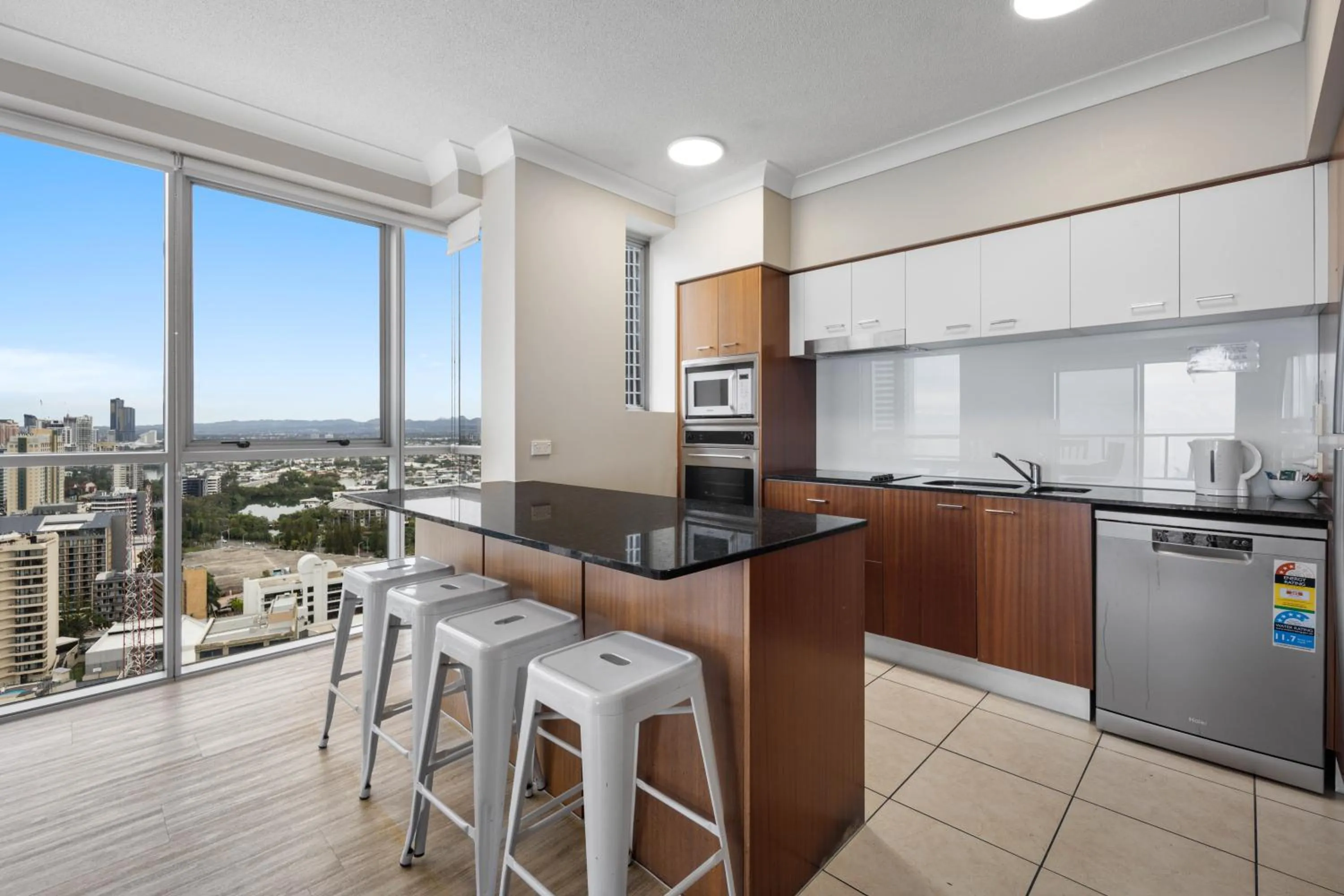 kitchen in Chevron Renaissance - Private Apartments - Hosted by Coastal Letting Co.