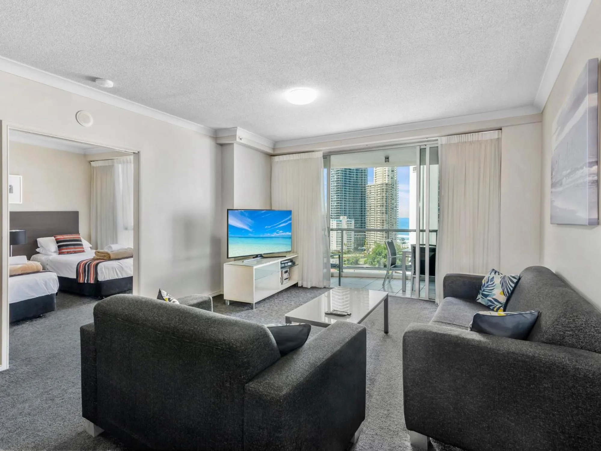 Living room in Chevron Renaissance - Private Apartments - Hosted by Coastal Letting Co.