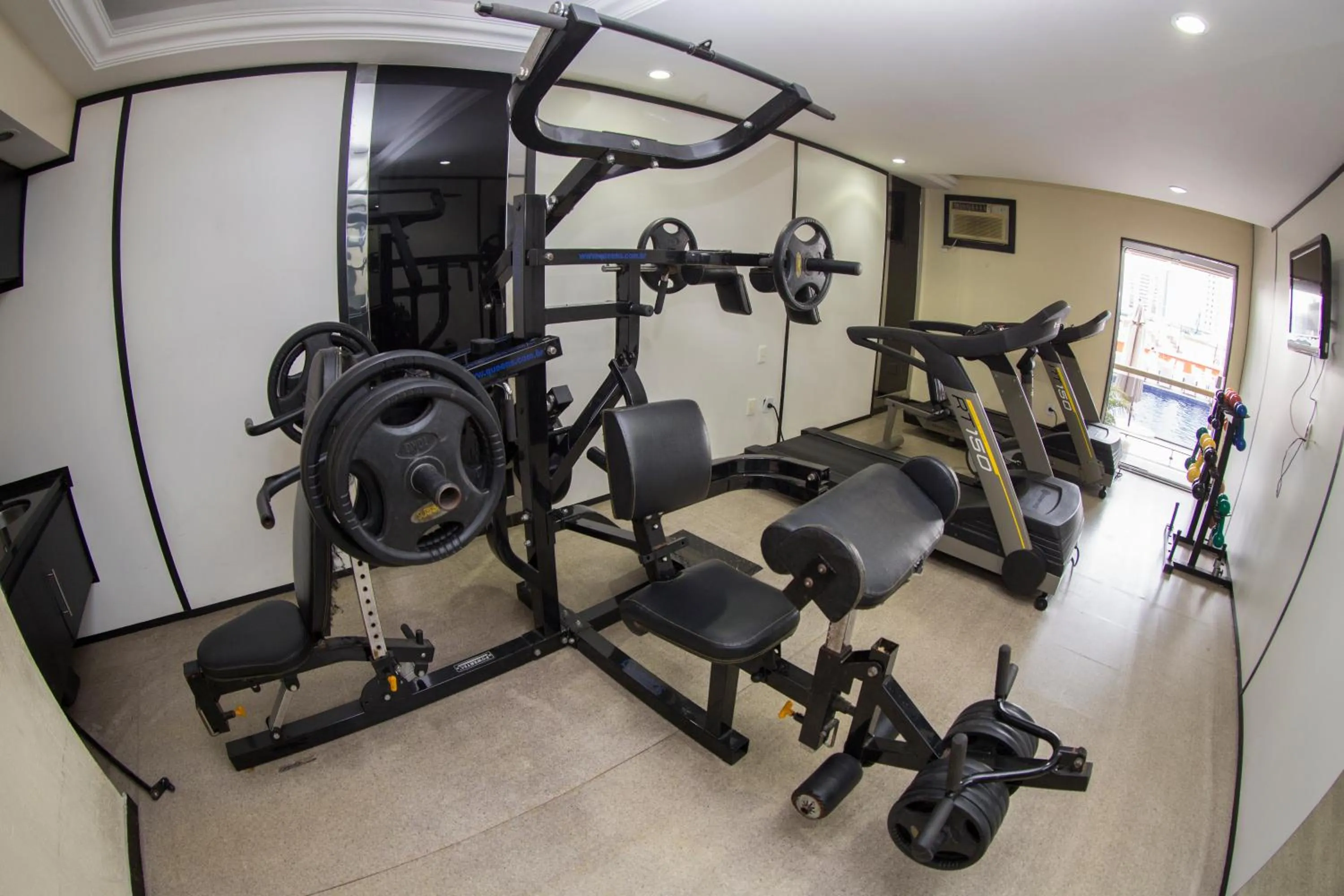 Fitness centre/facilities in Da Vinci Hotel & Conventions - by Easy Hotéis