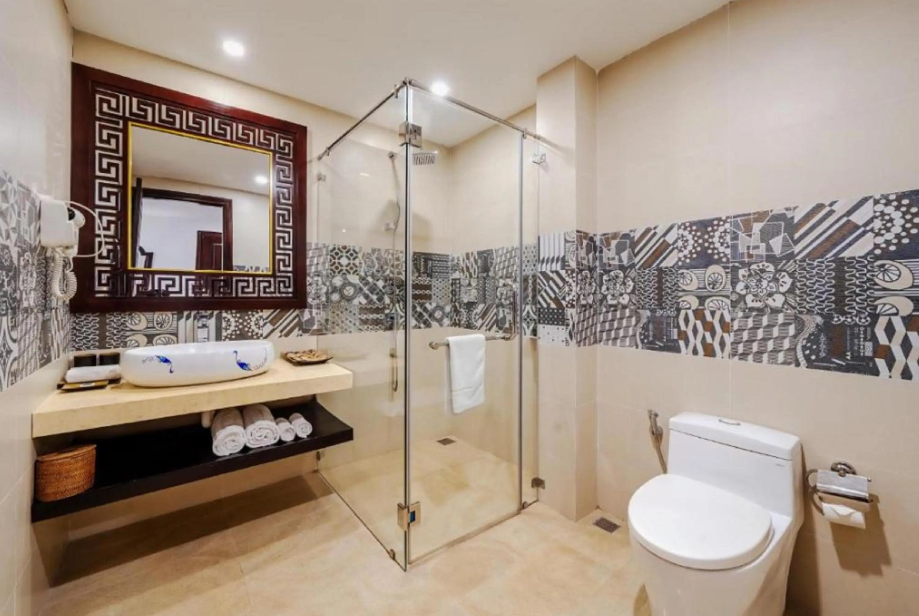 Shower in Le Pavillon Hoi An Luxury Resort & Spa