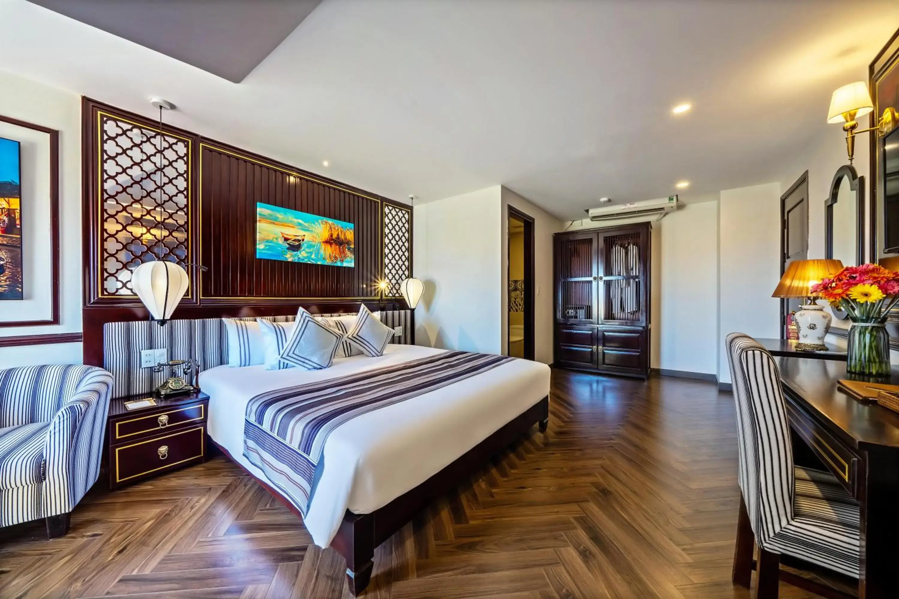 Deluxe Double or Twin Room with Balcony in Le Pavillon Hoi An Luxury Resort & Spa Deluxe Double or Twin Room with Balcony in Le Pavillon Hoi An Luxury Resort & Spa