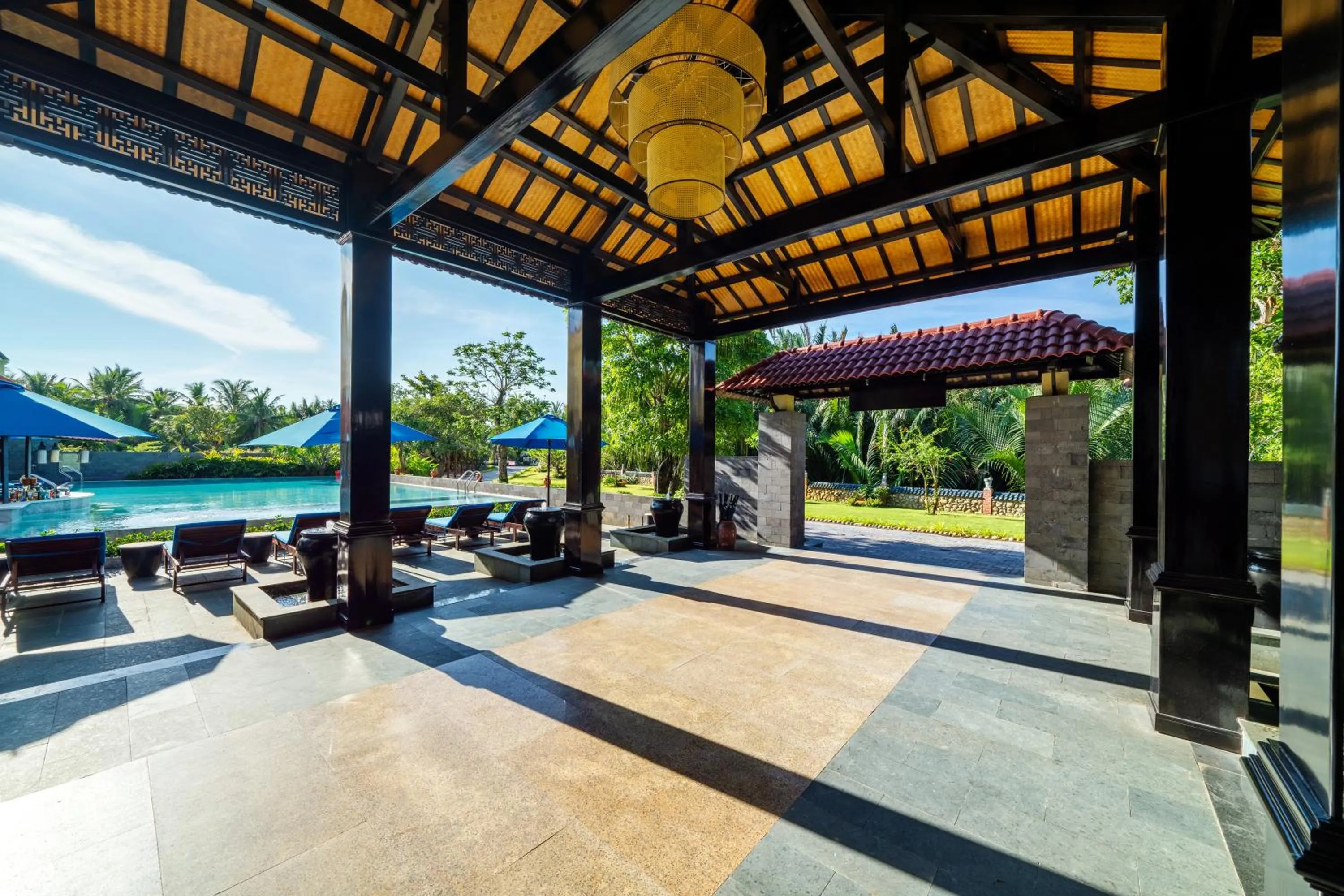 Patio in Le Pavillon Hoi An Luxury Resort & Spa