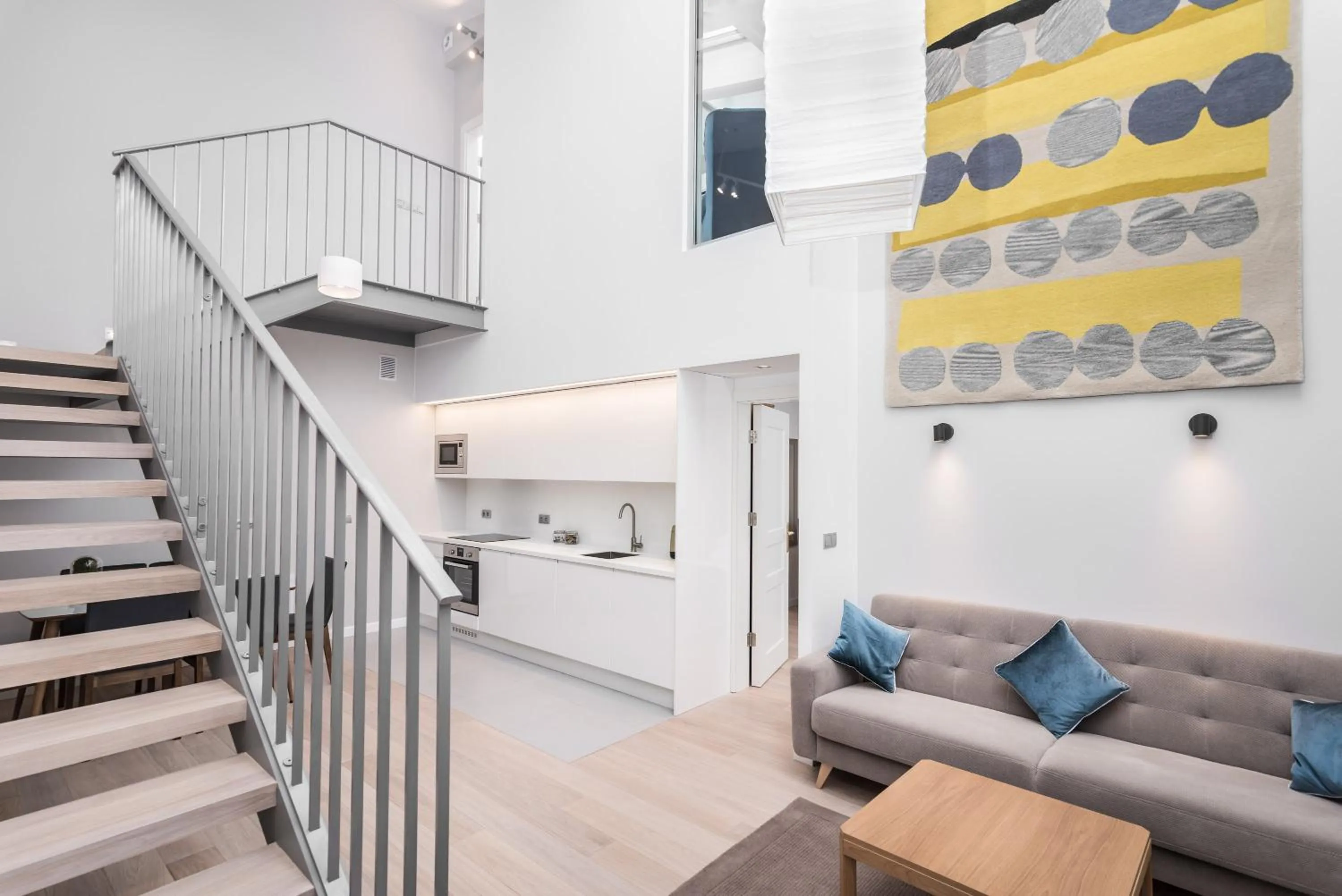 Living room in Venetian House Market Square Aparthotel