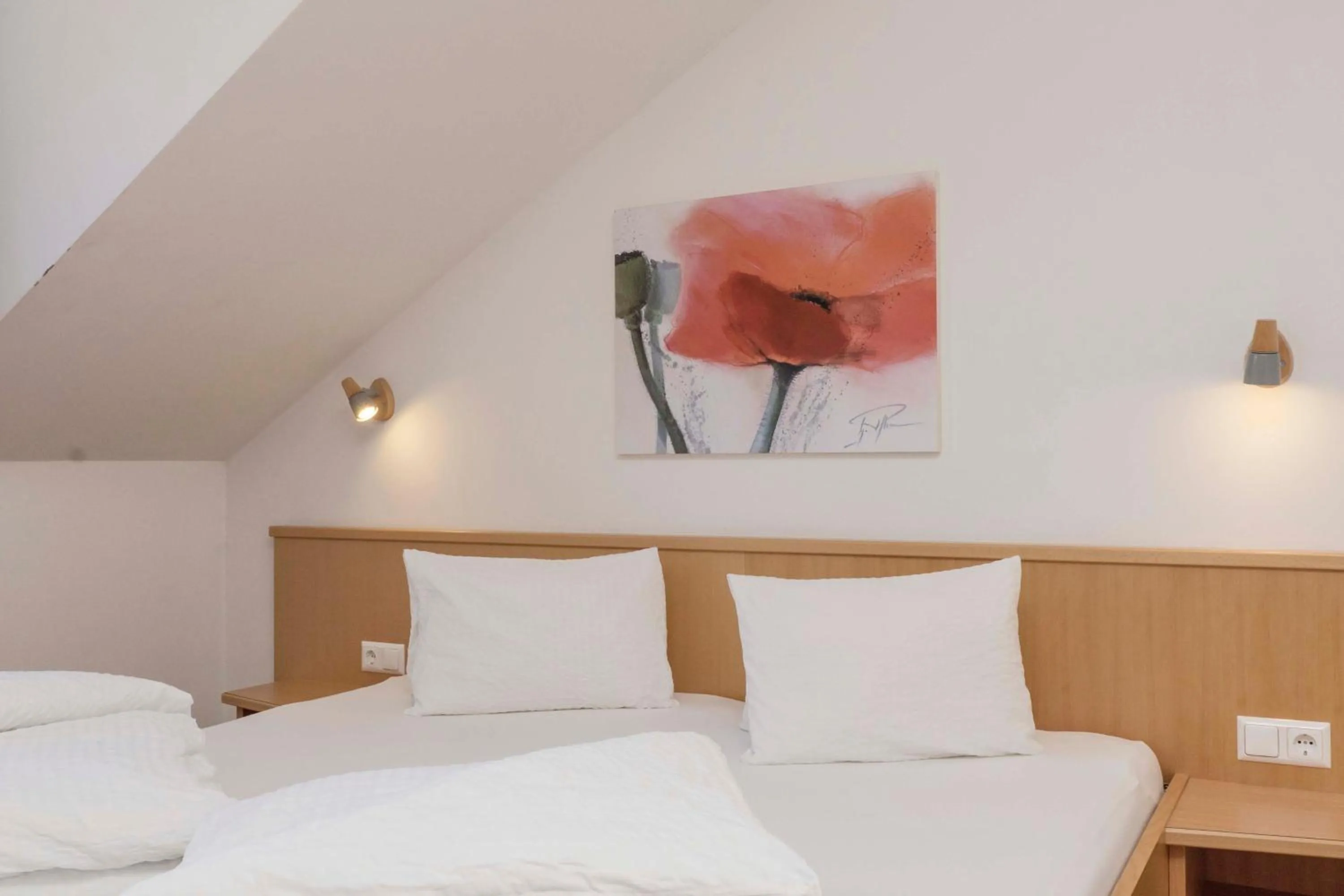 Bedroom, Bed in Haus Renate