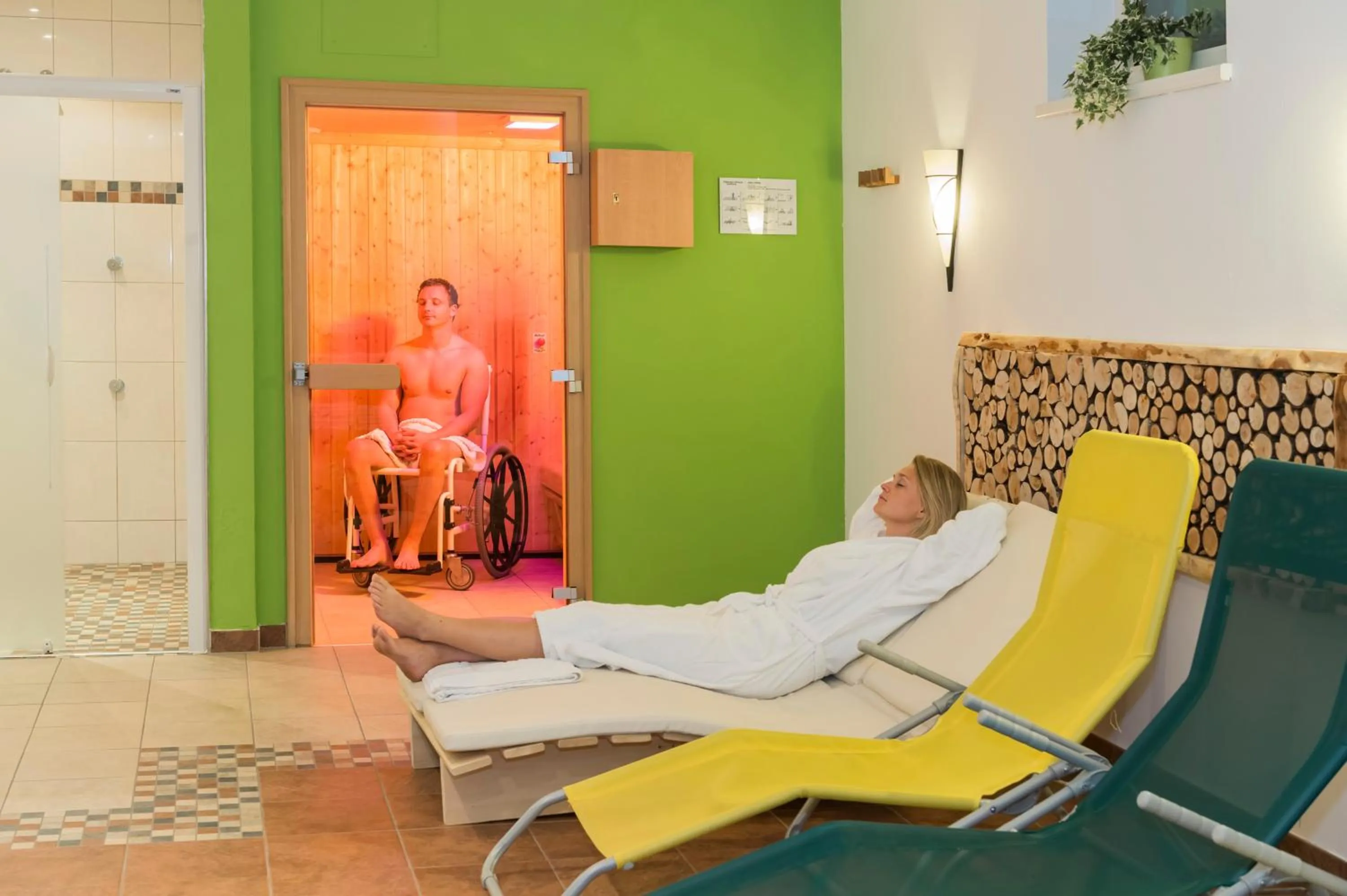 Sauna in Haus Renate