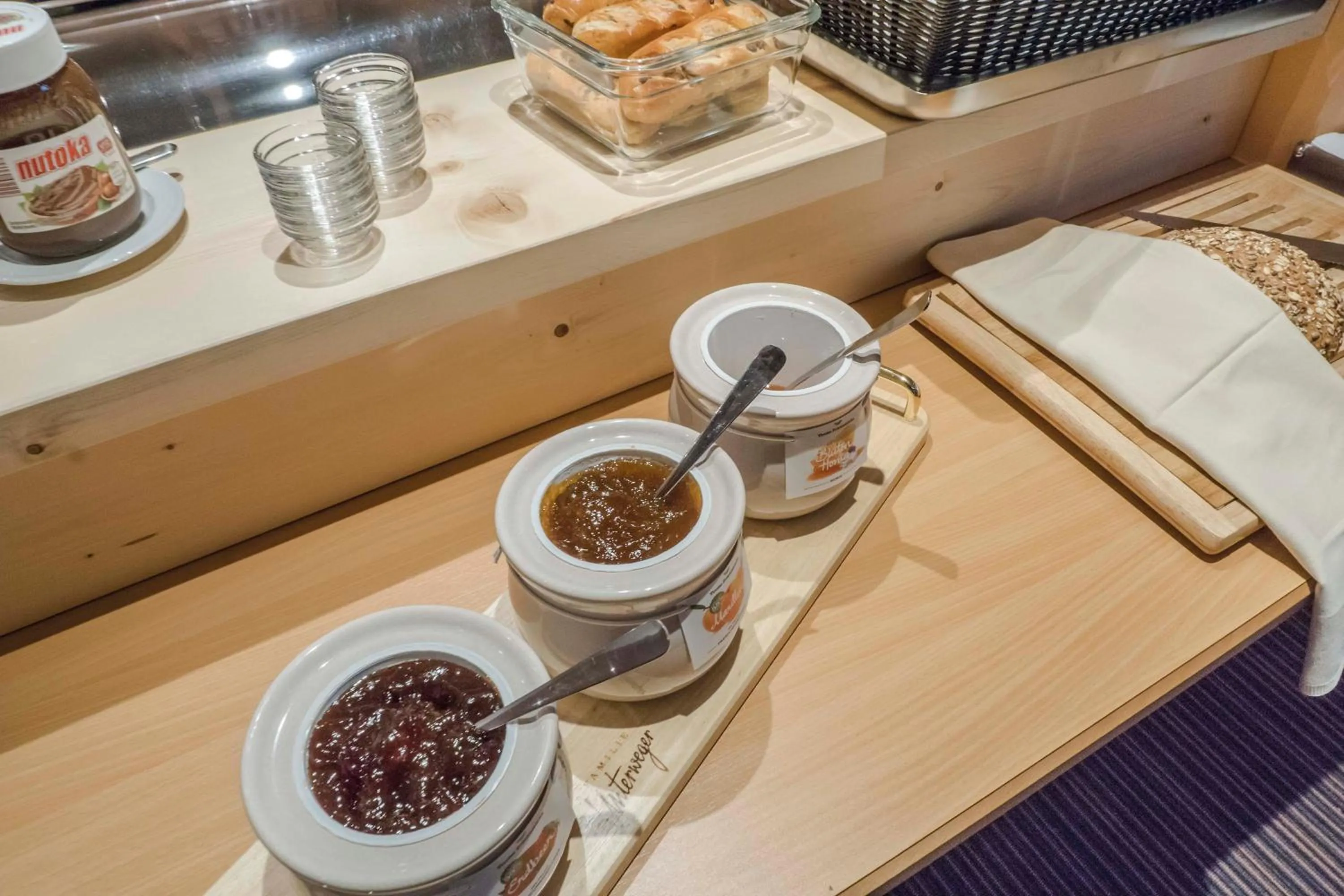 Food and drinks in Haus Renate