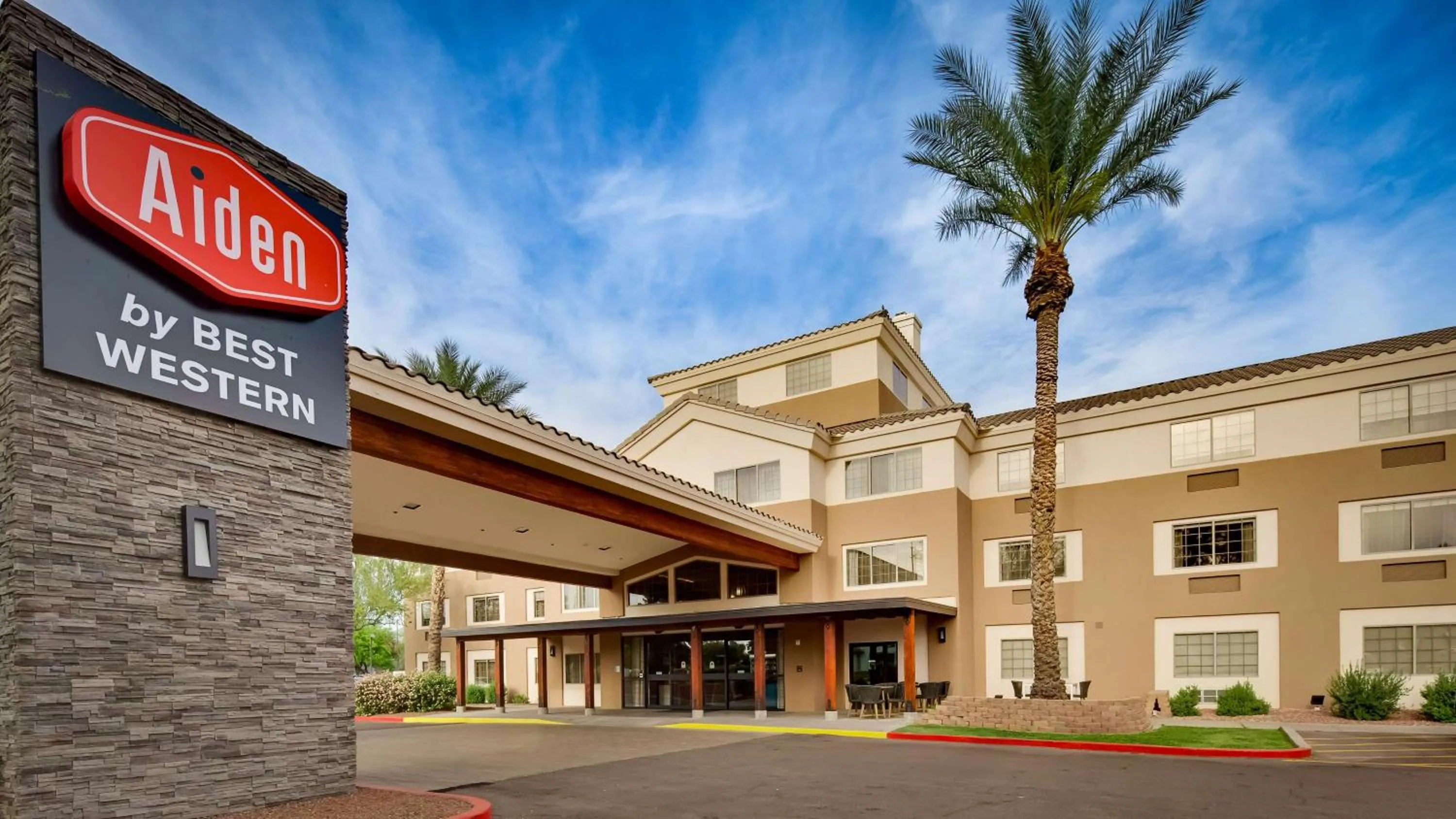 Property building in Aiden by Best Western Scottsdale North