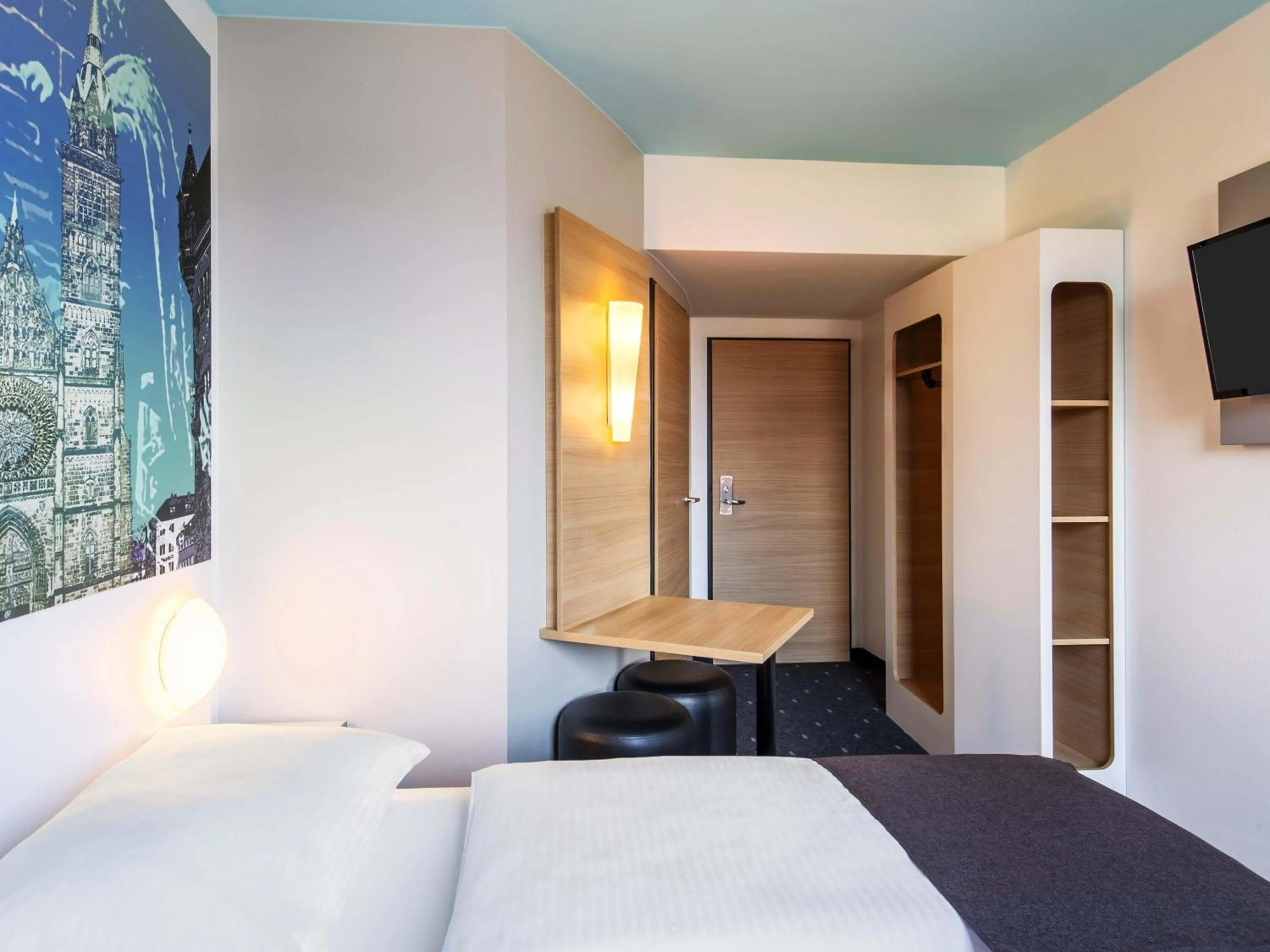 Bed in B&B Hotel Nürnberg-City