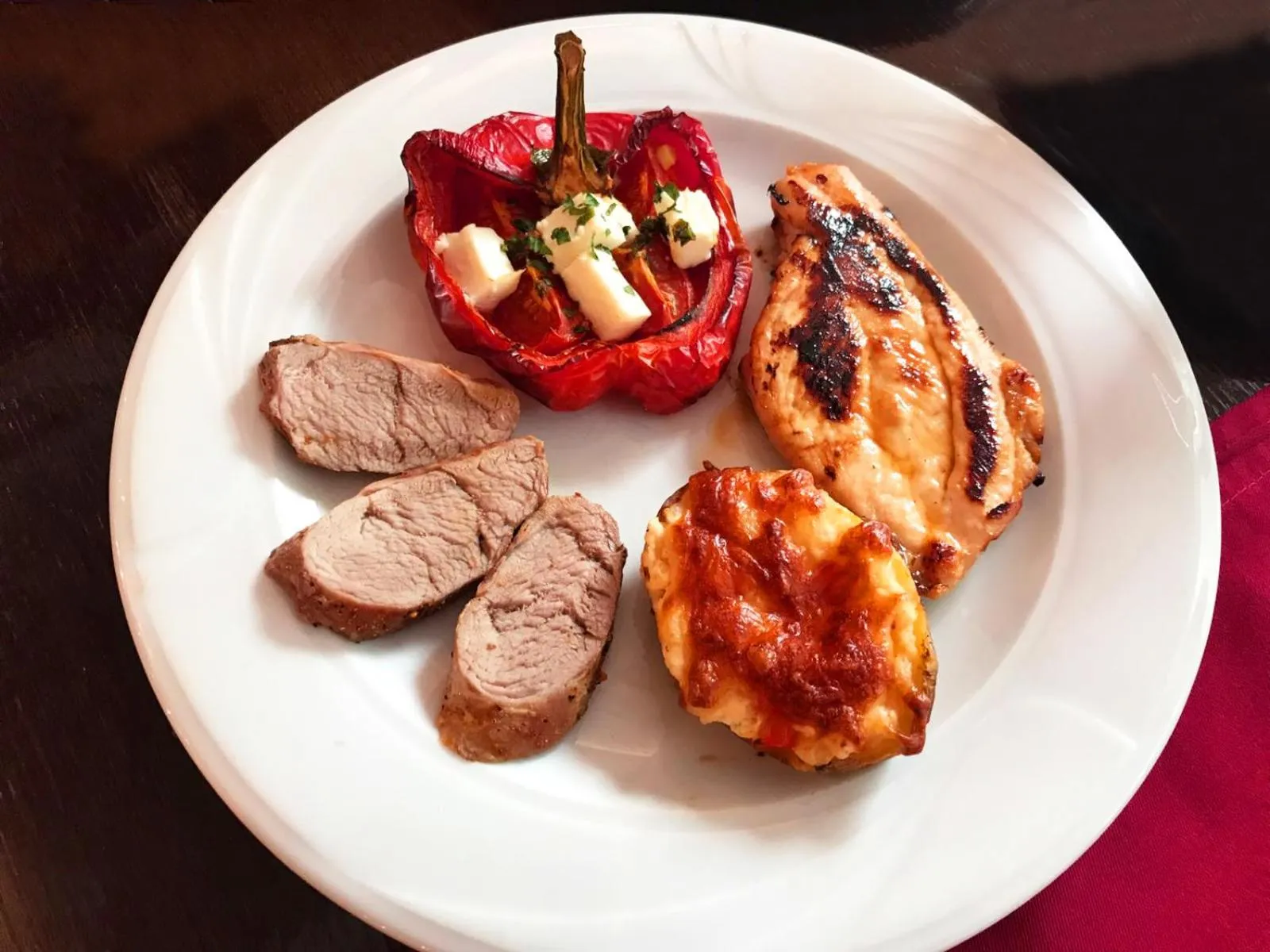 Food close-up in Grand Hotel Sofianu