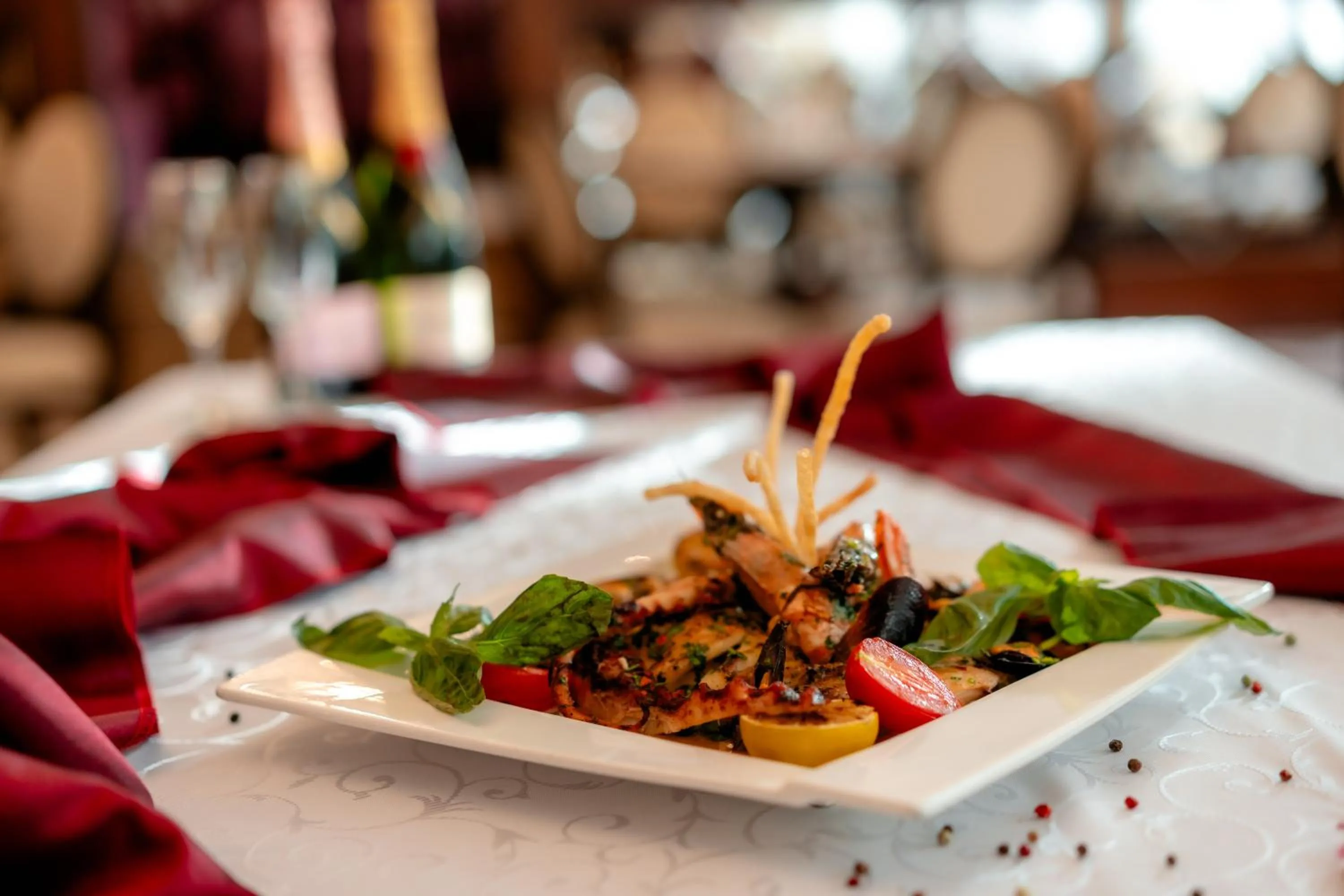 Food and drinks in Grand Hotel Sofianu