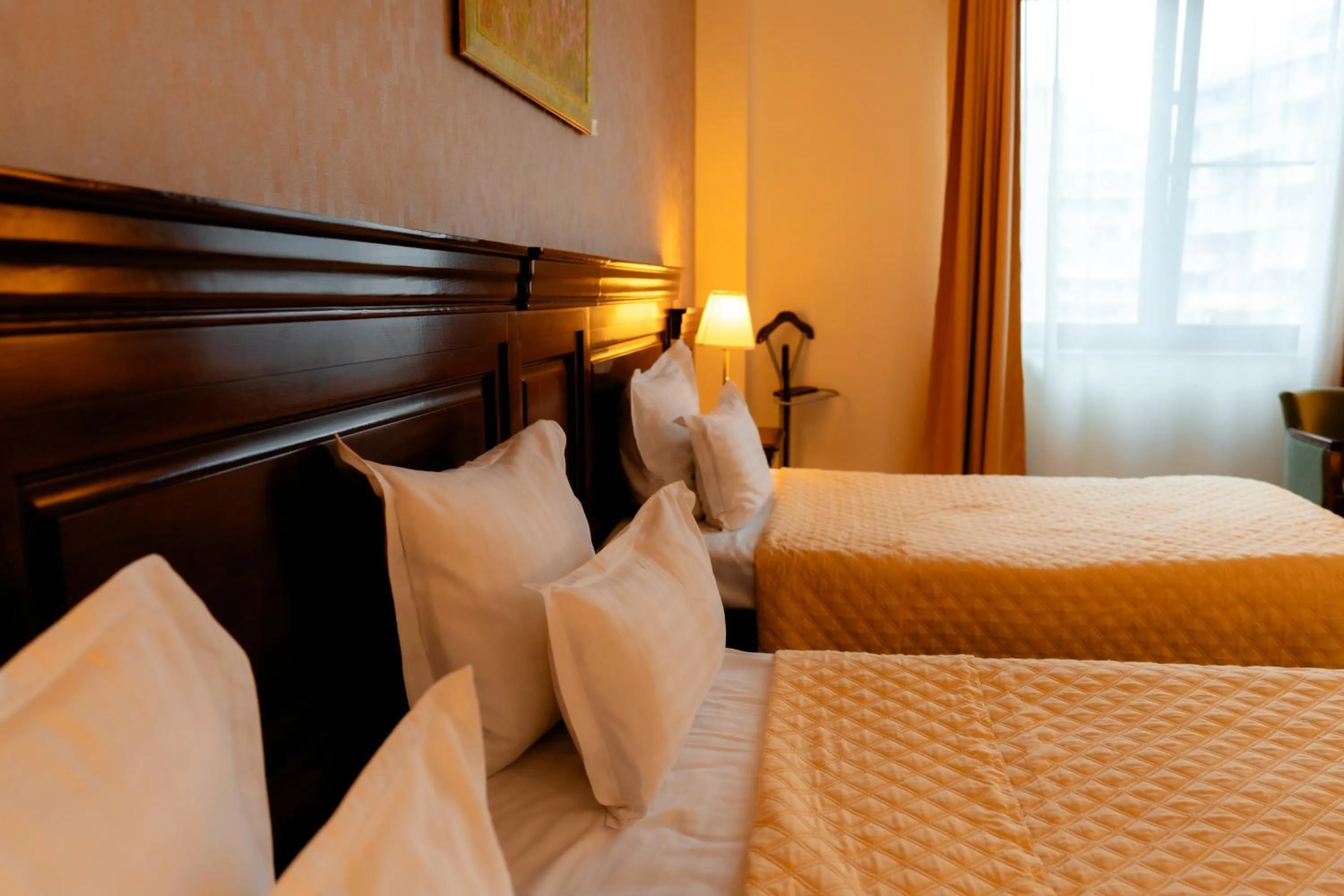 Bed in Grand Hotel Sofianu