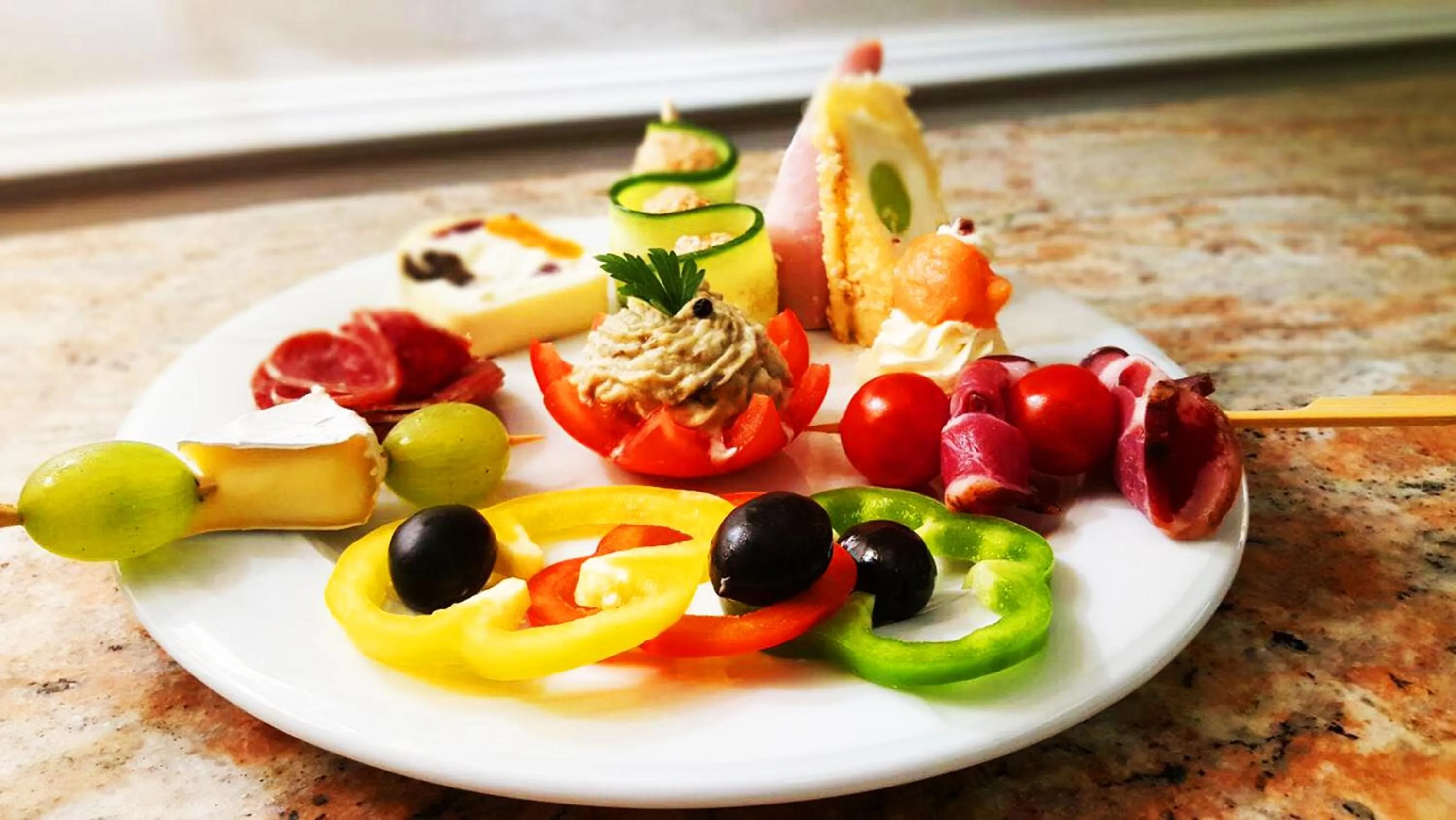 Food close-up in Grand Hotel Sofianu