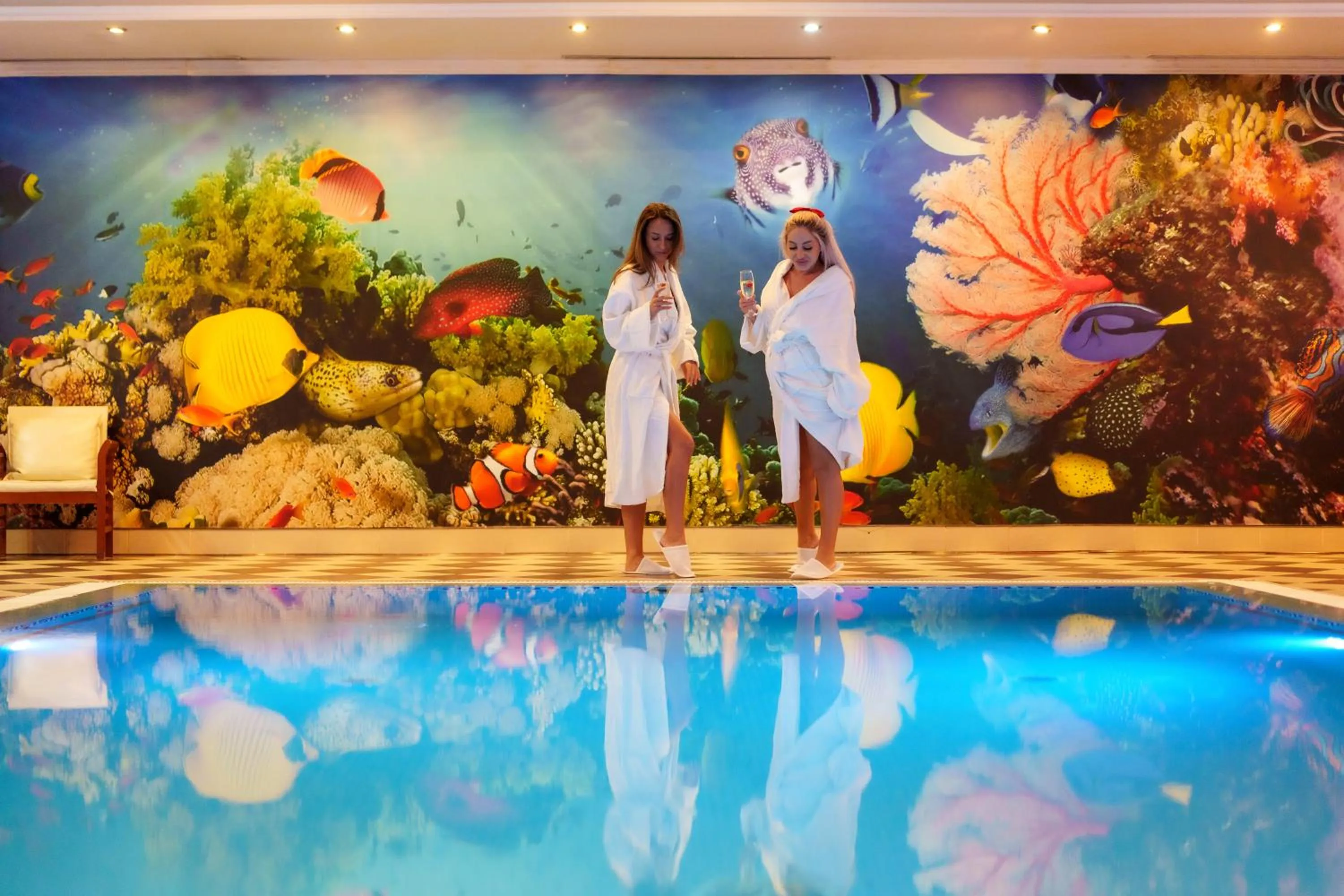 Spa and wellness centre/facilities in Grand Hotel Sofianu