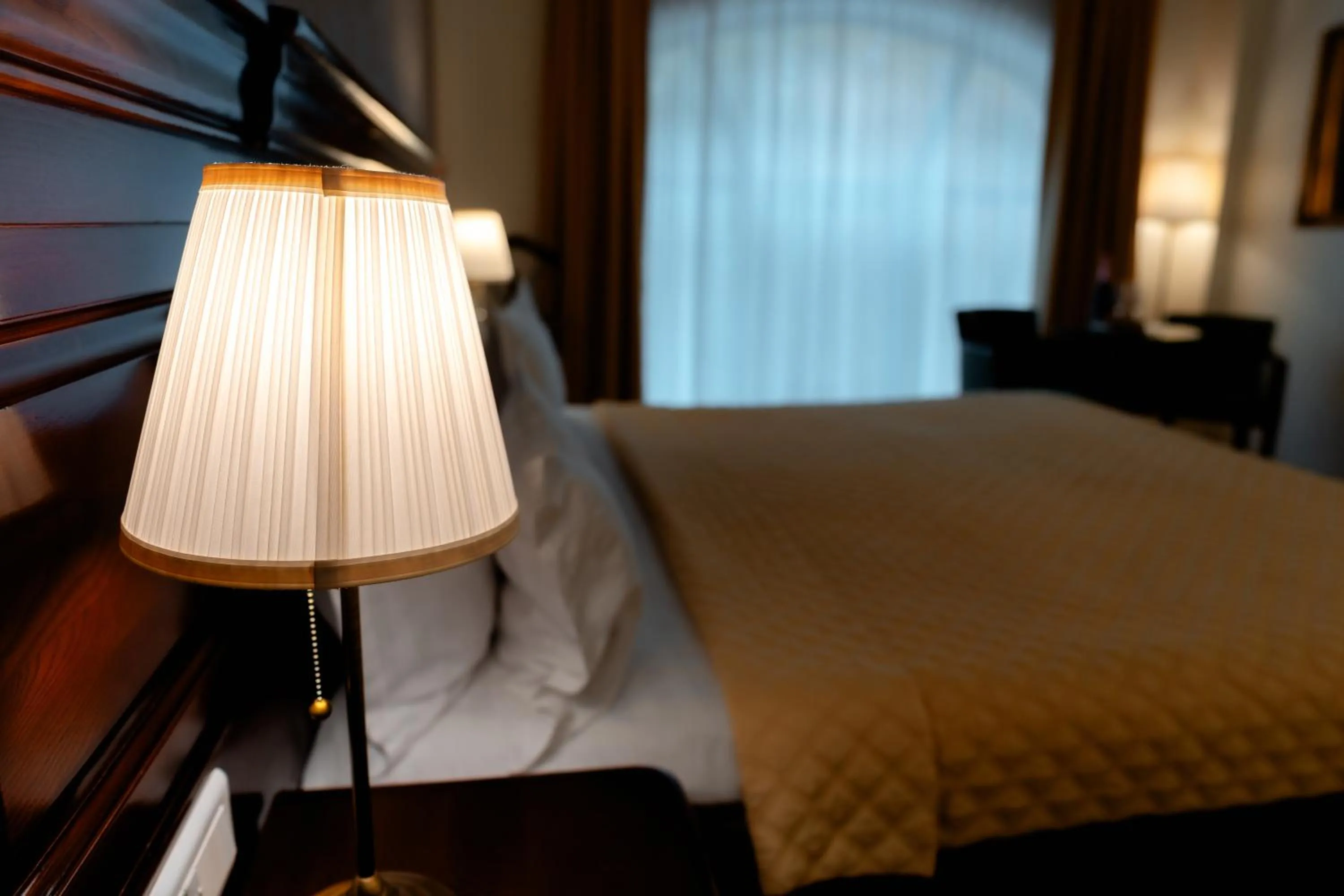 Bed in Grand Hotel Sofianu