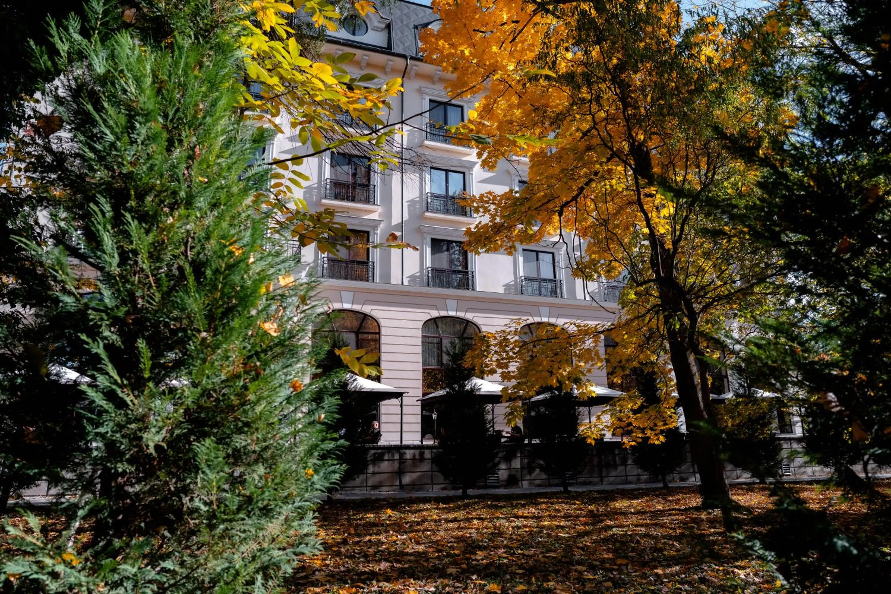 Property building in Grand Hotel Sofianu