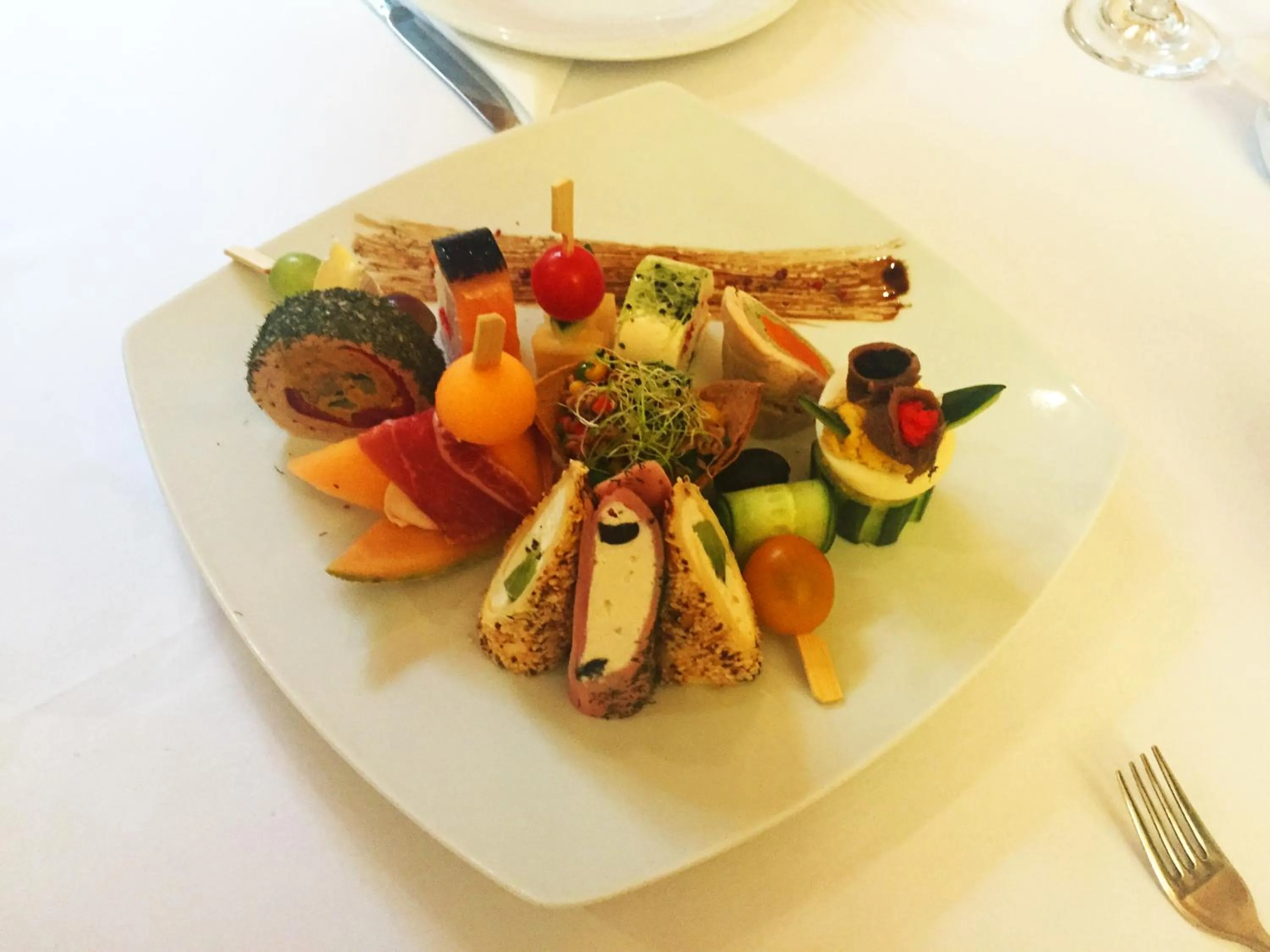 Food close-up in Grand Hotel Sofianu