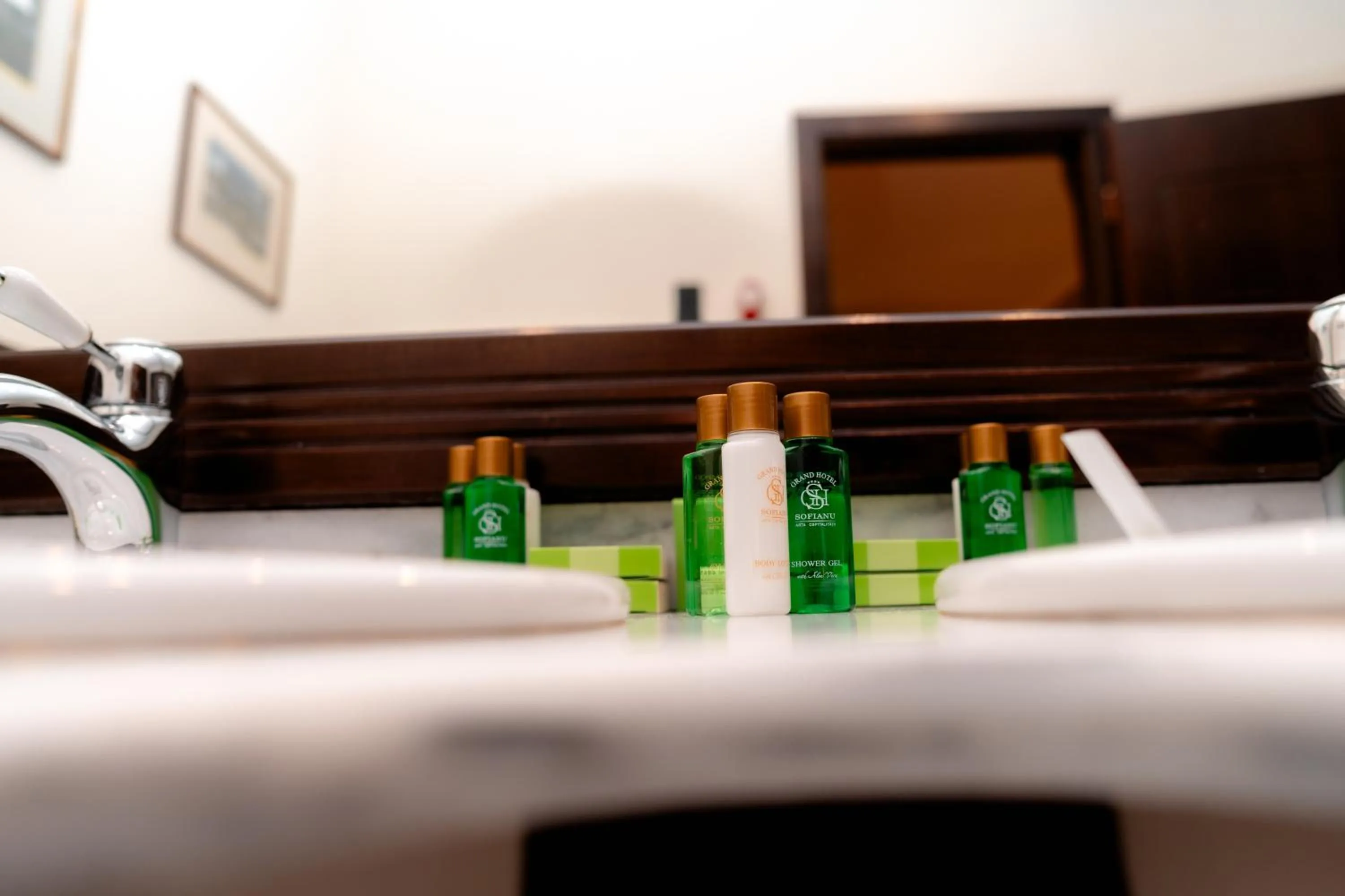 Bathroom in Grand Hotel Sofianu