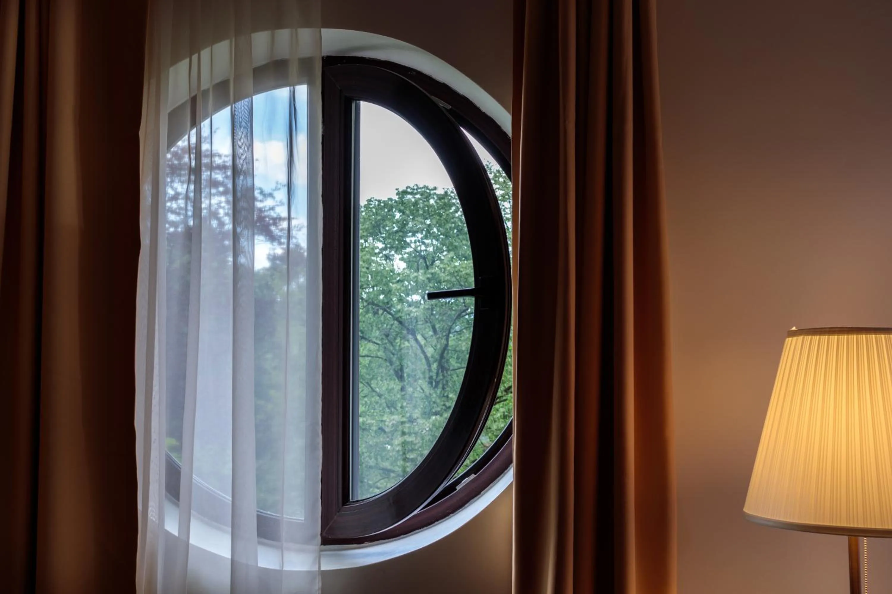 Garden view in Grand Hotel Sofianu