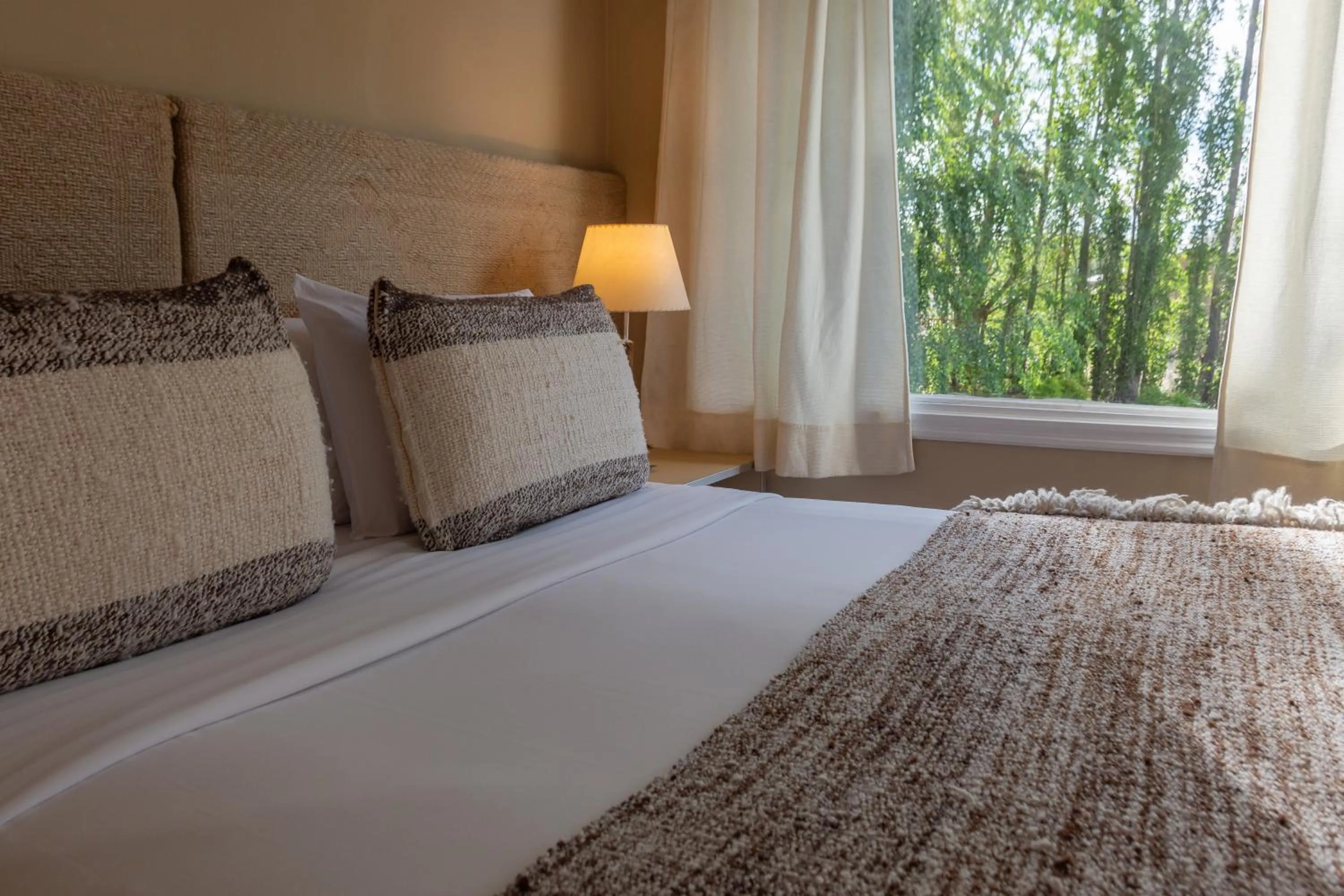 Bed in Los Ponchos Hotel