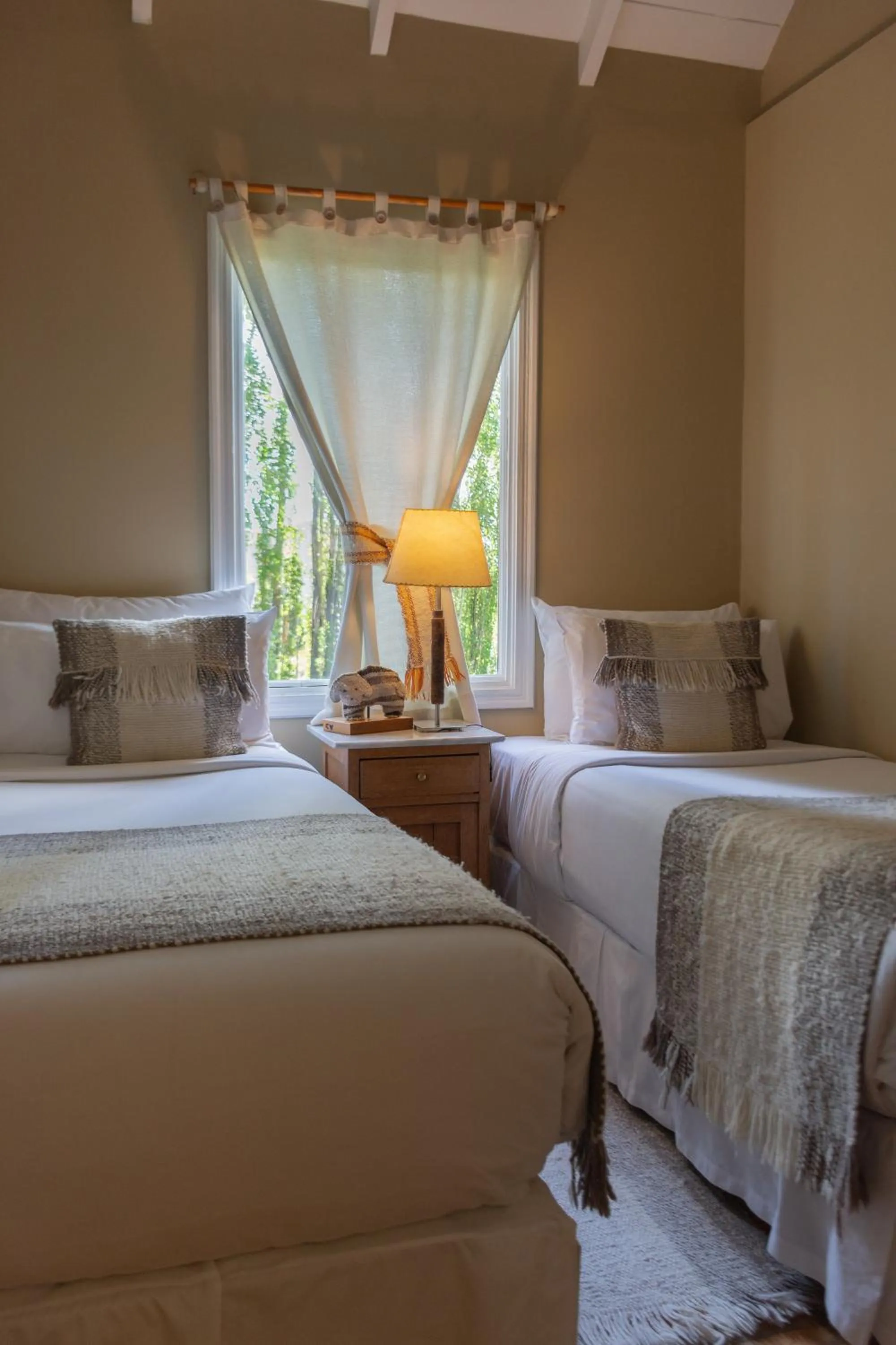 Bed in Los Ponchos Hotel