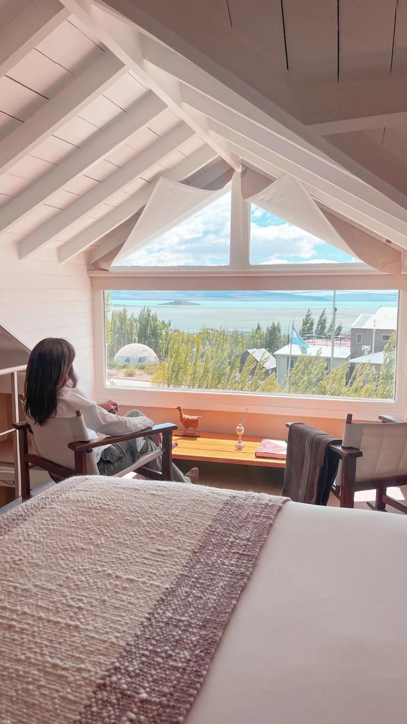 Bed in Los Ponchos Hotel