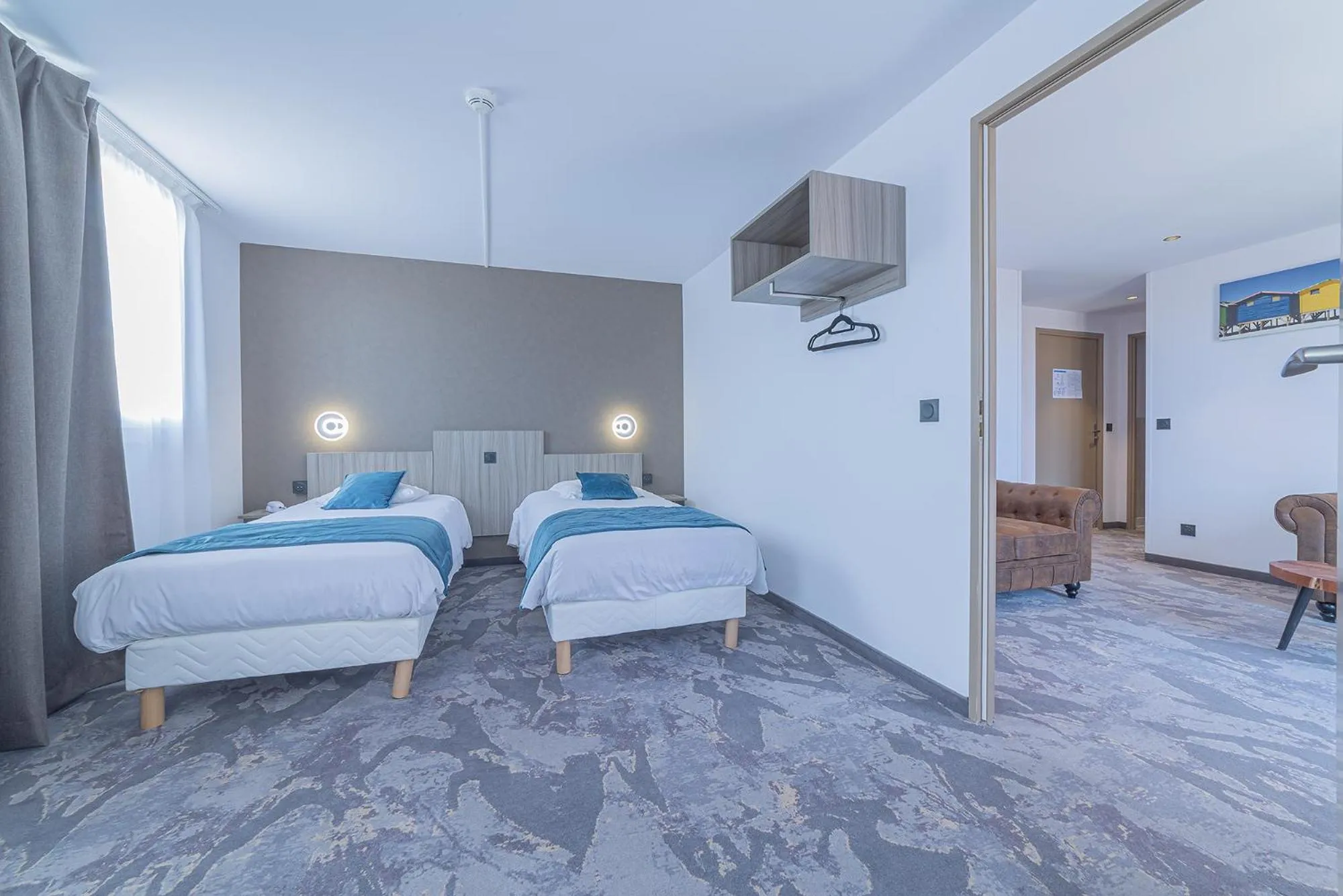 Bed in The Originals City, Relax'Otel & Spa, Le Barcarès