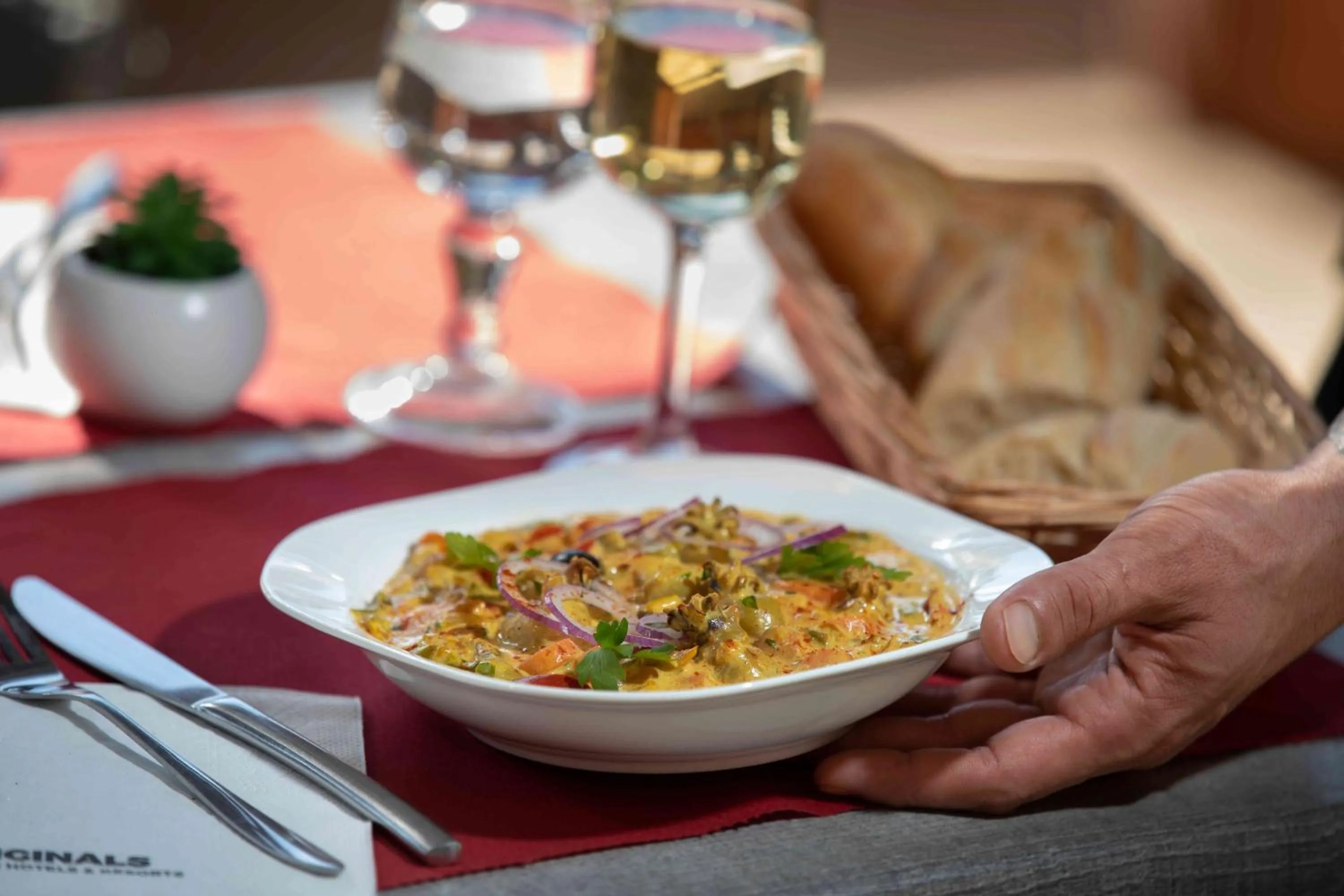 Restaurant/places to eat in The Originals City, Relax'Otel & Spa, Le Barcarès